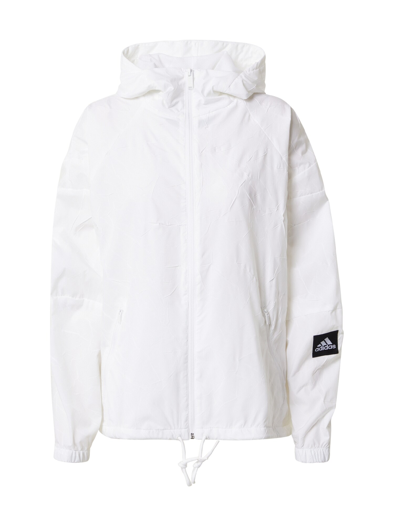 ADIDAS PERFORMANCE Laisvalaikio striukė 'W.N.D.'  balta