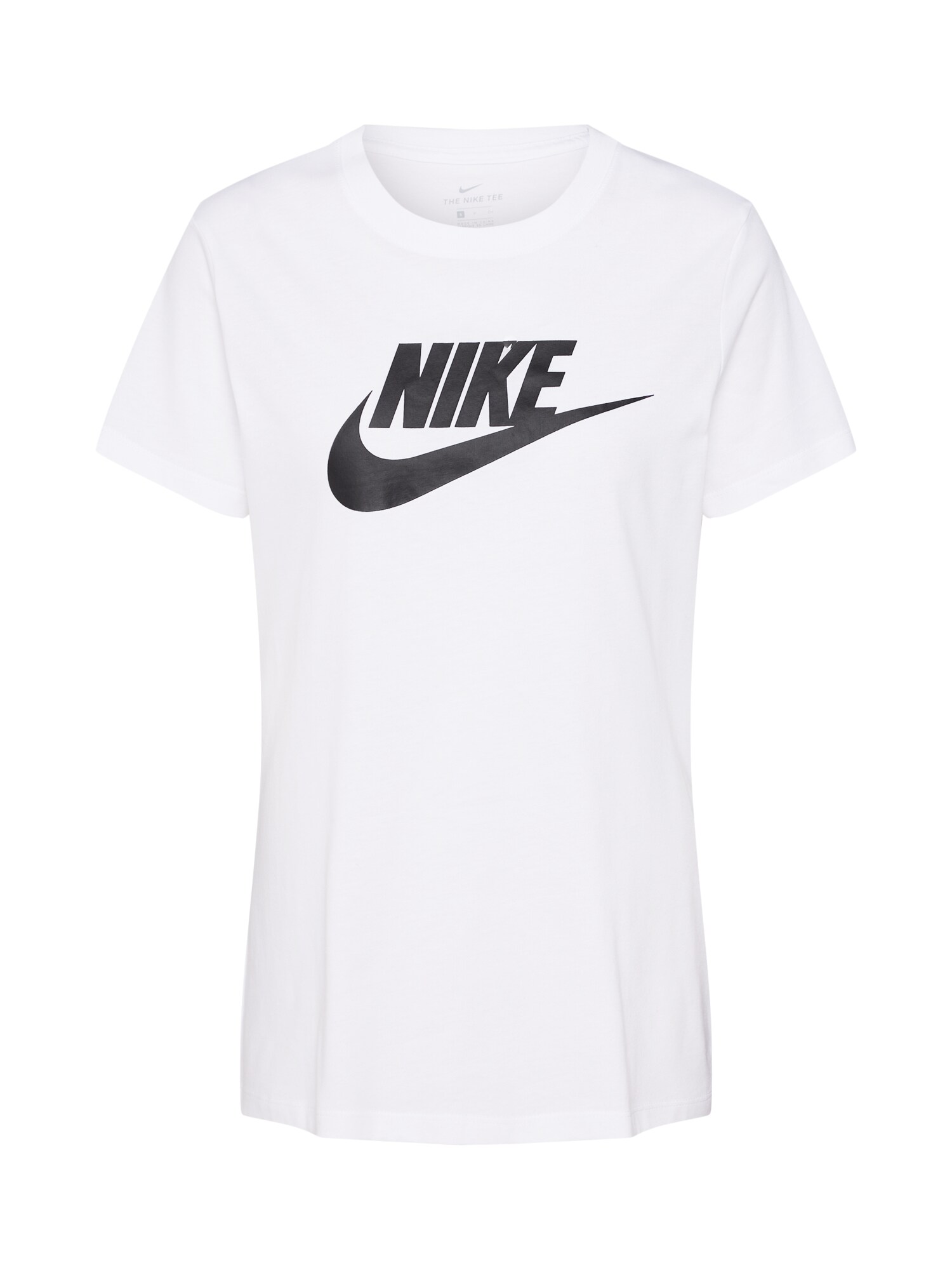 Nike Sportswear Marškinėliai 'Futura'  juoda / balta