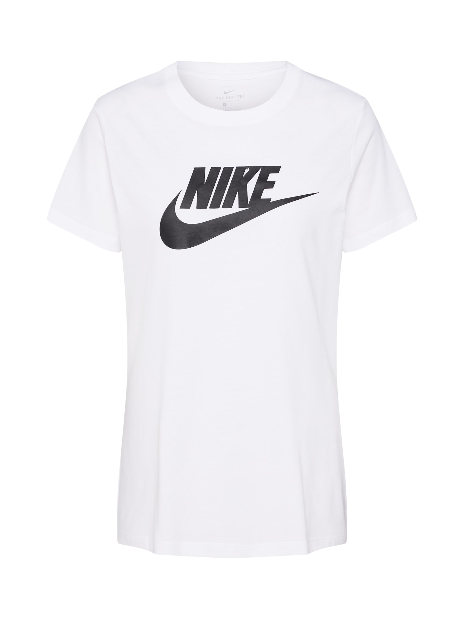 Nike Sportswear Marškinėliai 'Futura' juoda / balta
