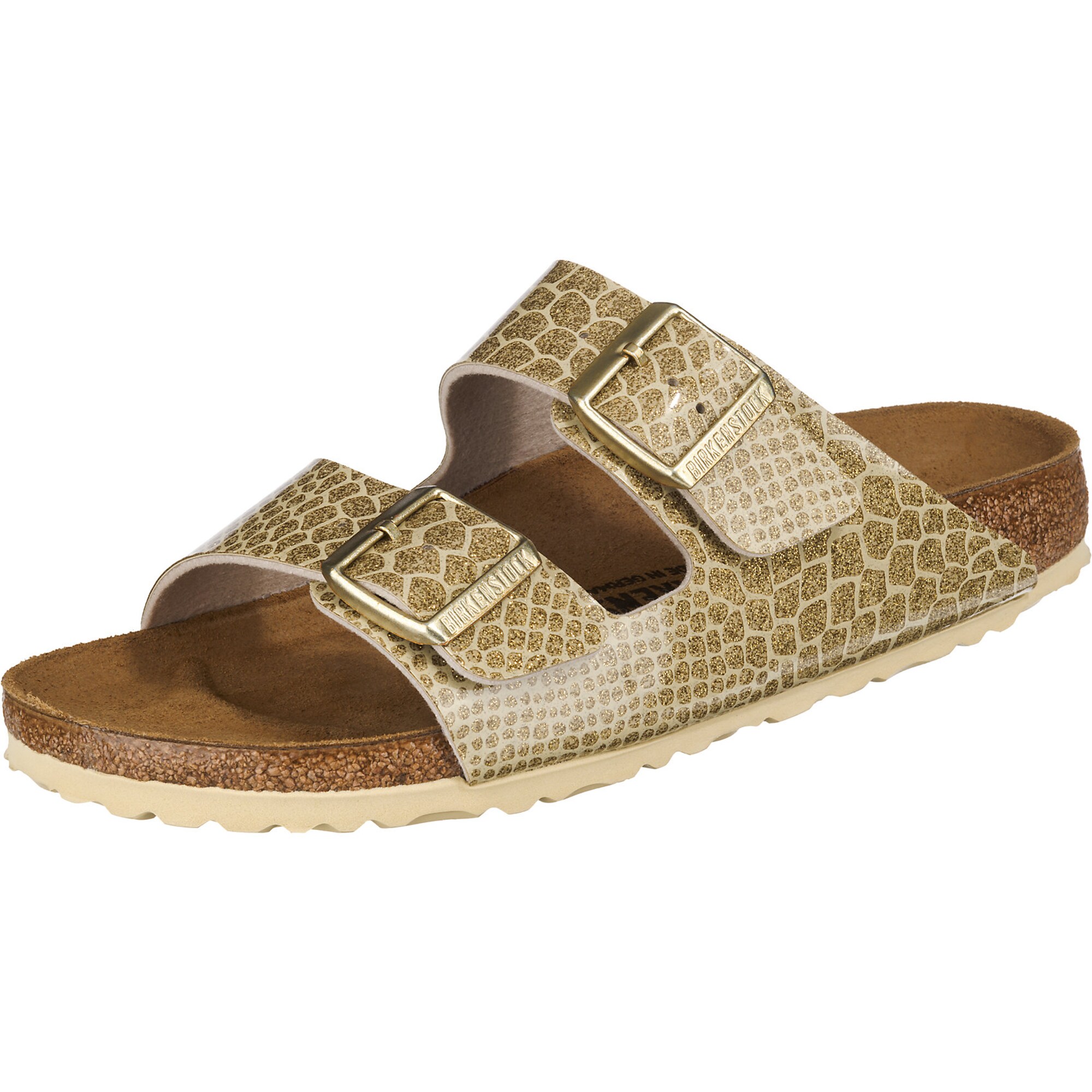Birkenstock Dames Muiltjes Arizona Goud birkenstock kopen in de aanbieding