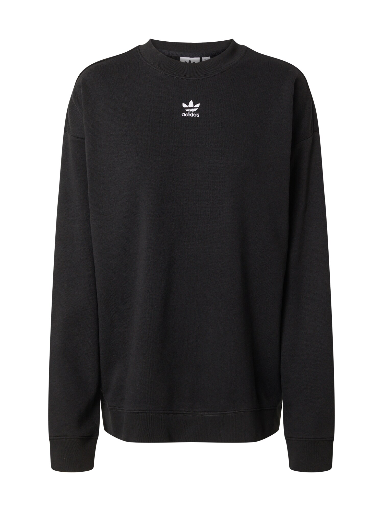 ADIDAS ORIGINALS Megztinis be užsegimo 'Trefoil Essentials'  juoda