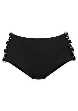 LASCANA, Bikini nadrágok 'Italy', fekete