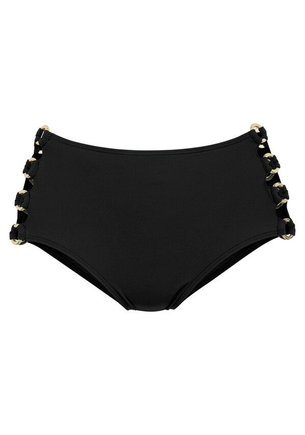 LASCANA, Bikini nadrágok 'Italy', fekete, 1 kép a 3 közül