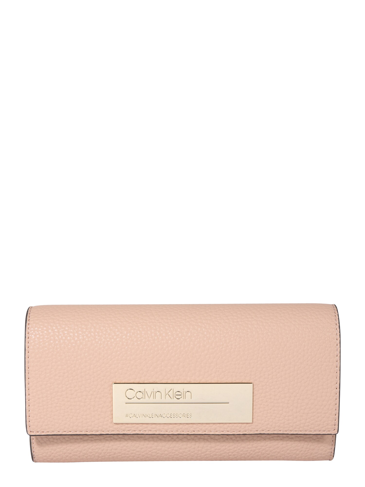 Calvin Klein Dames Portemonnee Nude calvin klein kopen in de aanbieding