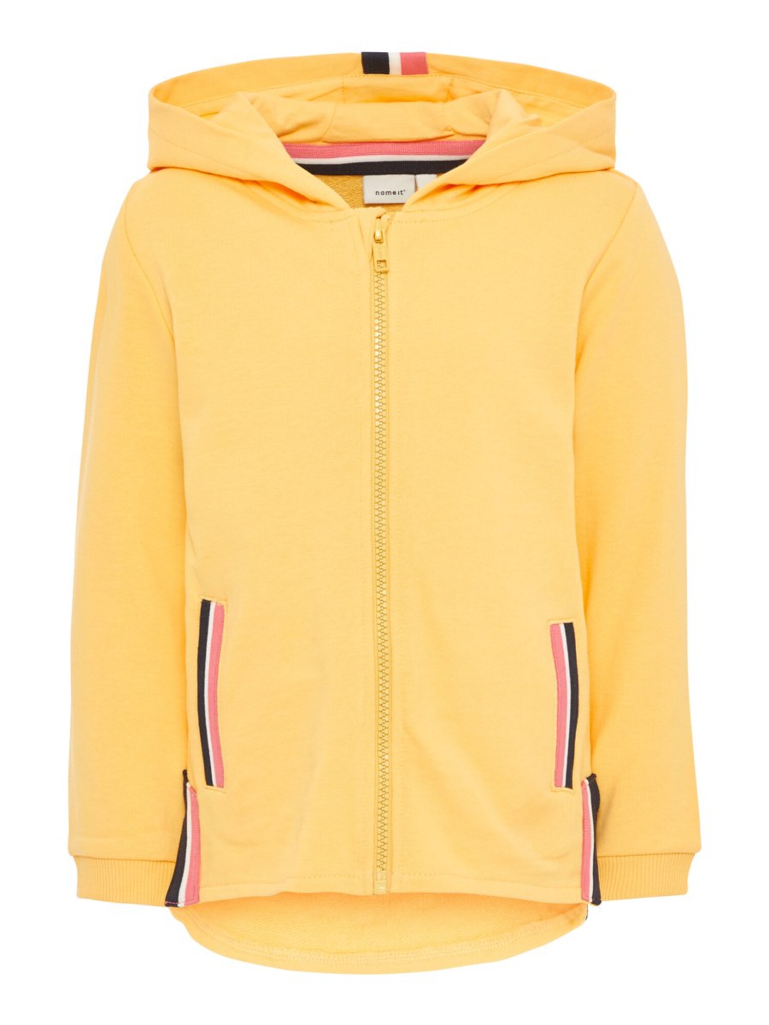 Name It Meisjes Sweatvest Geel name it kopen in de aanbieding