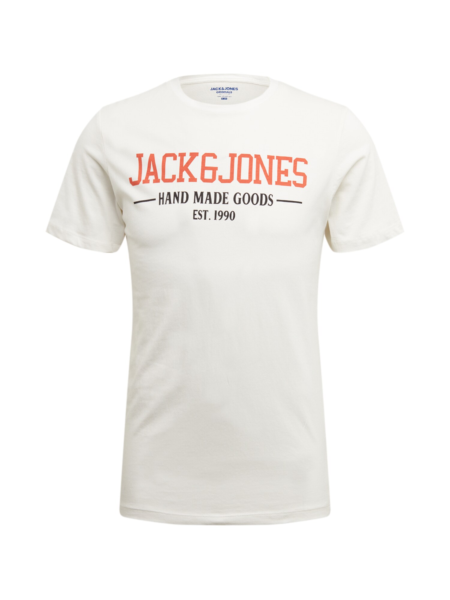 JACK & JONES Marškinėliai 'JORHAND'  balta / natūrali balta