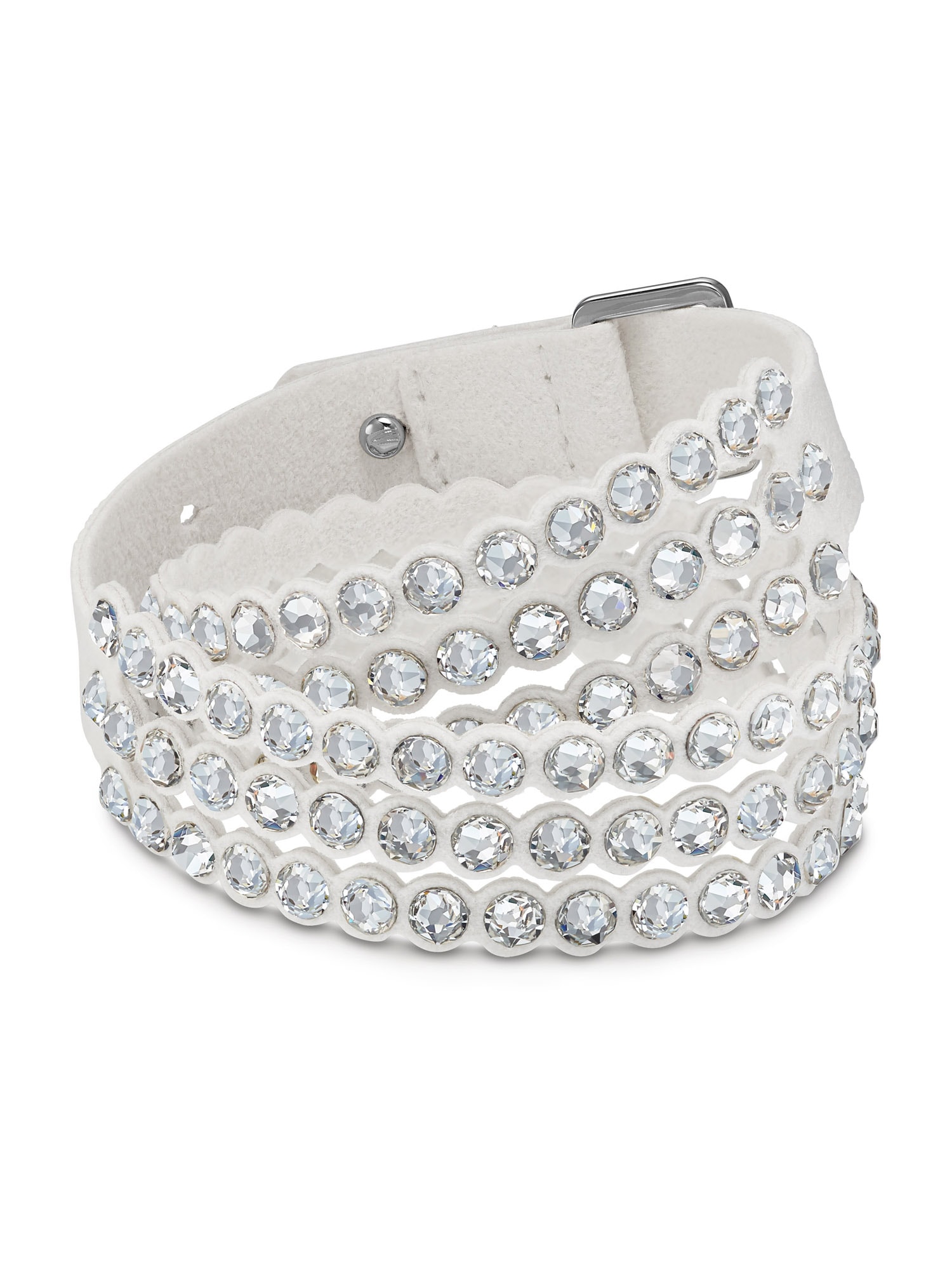 Swarovski Apyrankė  sidabrinė / pilka