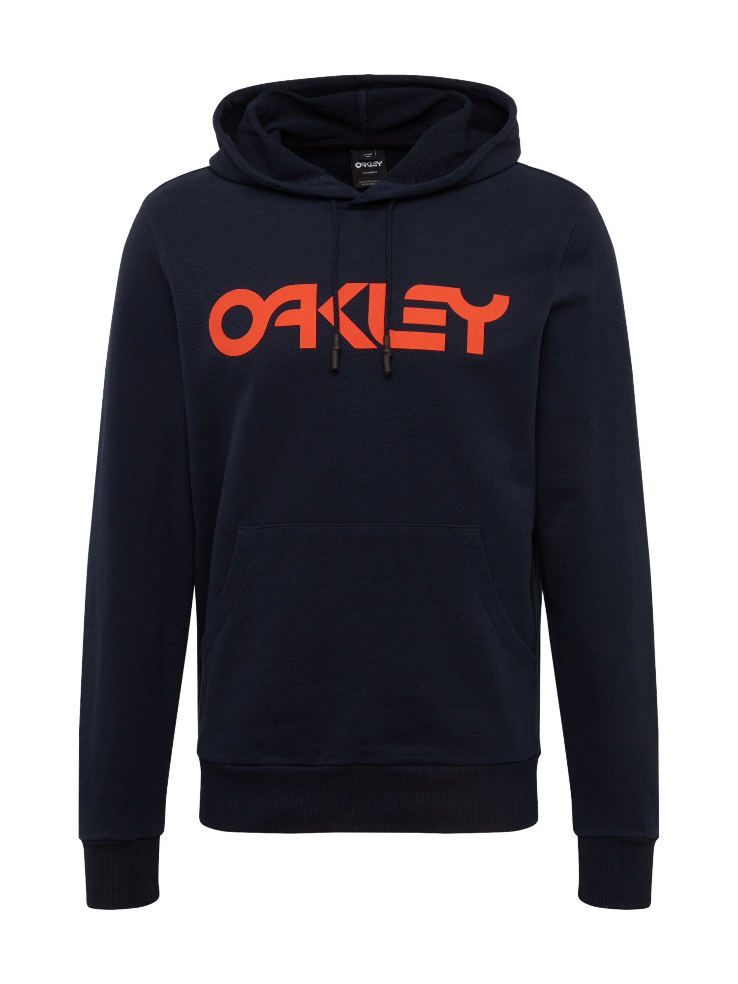 OAKLEY Sportinio tipo megztinis 'B1B PO HOODIE'  oranžinė / tamsiai mėlyna