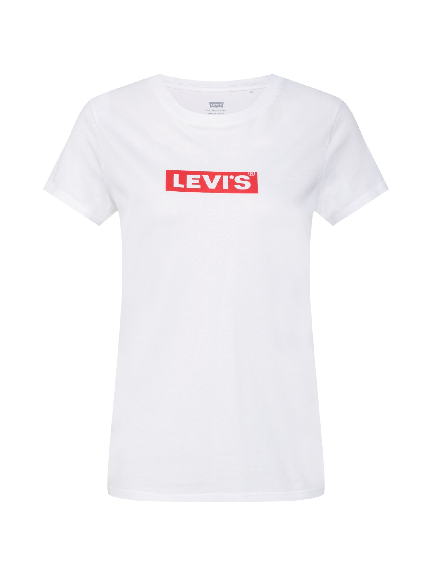LEVI'S Tričko 'The Perfect'  červená / biela