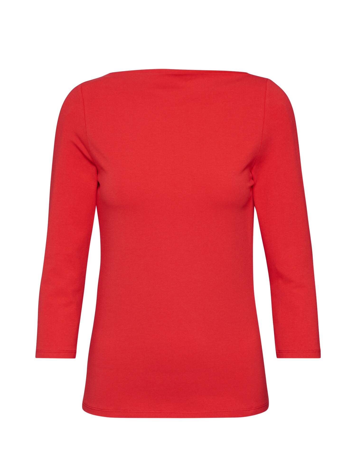 ONLY Marškinėliai 'ONLLIVE LOVE 3/4 BOATNECK TOP JRS'  raudona