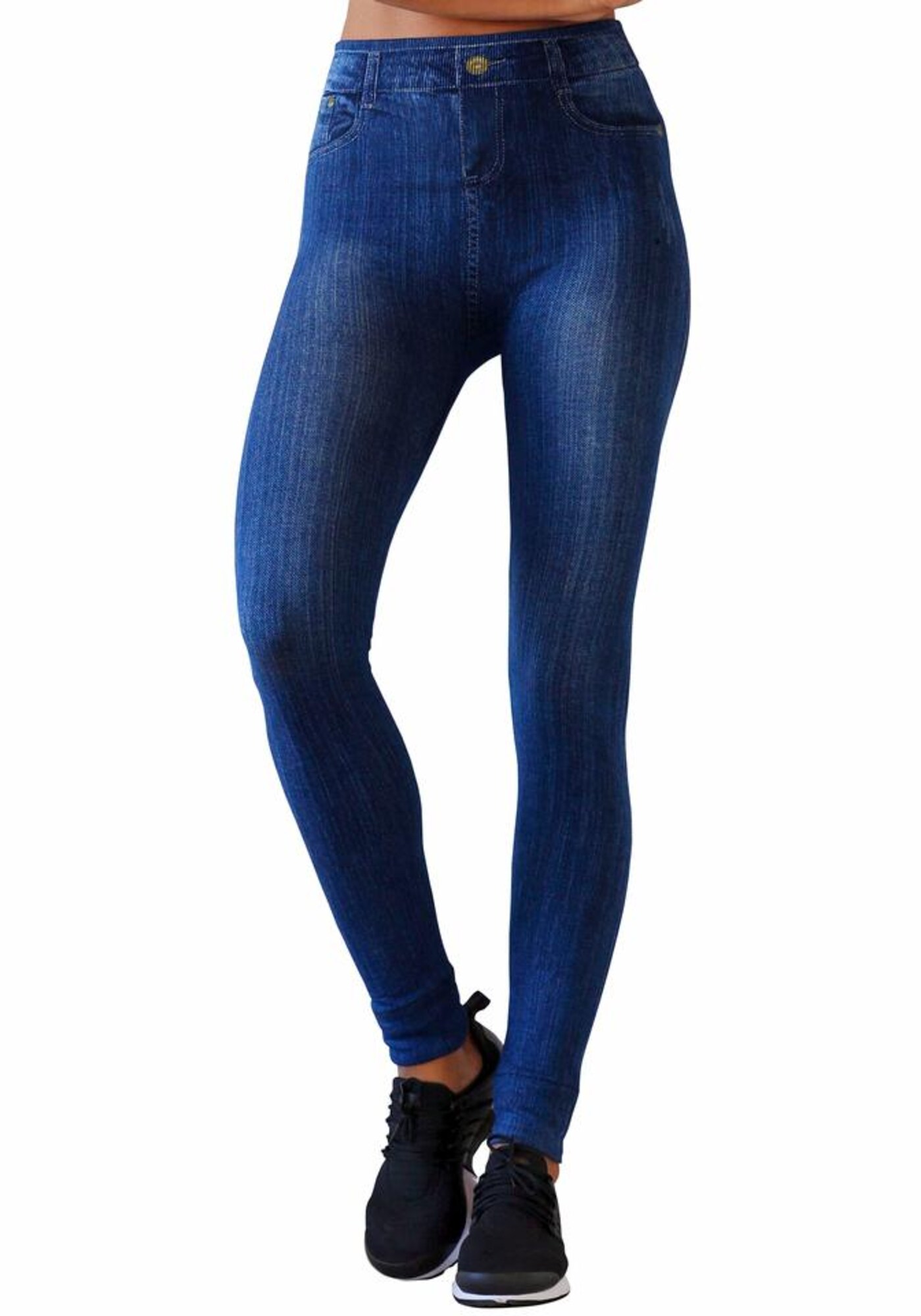 BUFFALO Jeggings modrá
