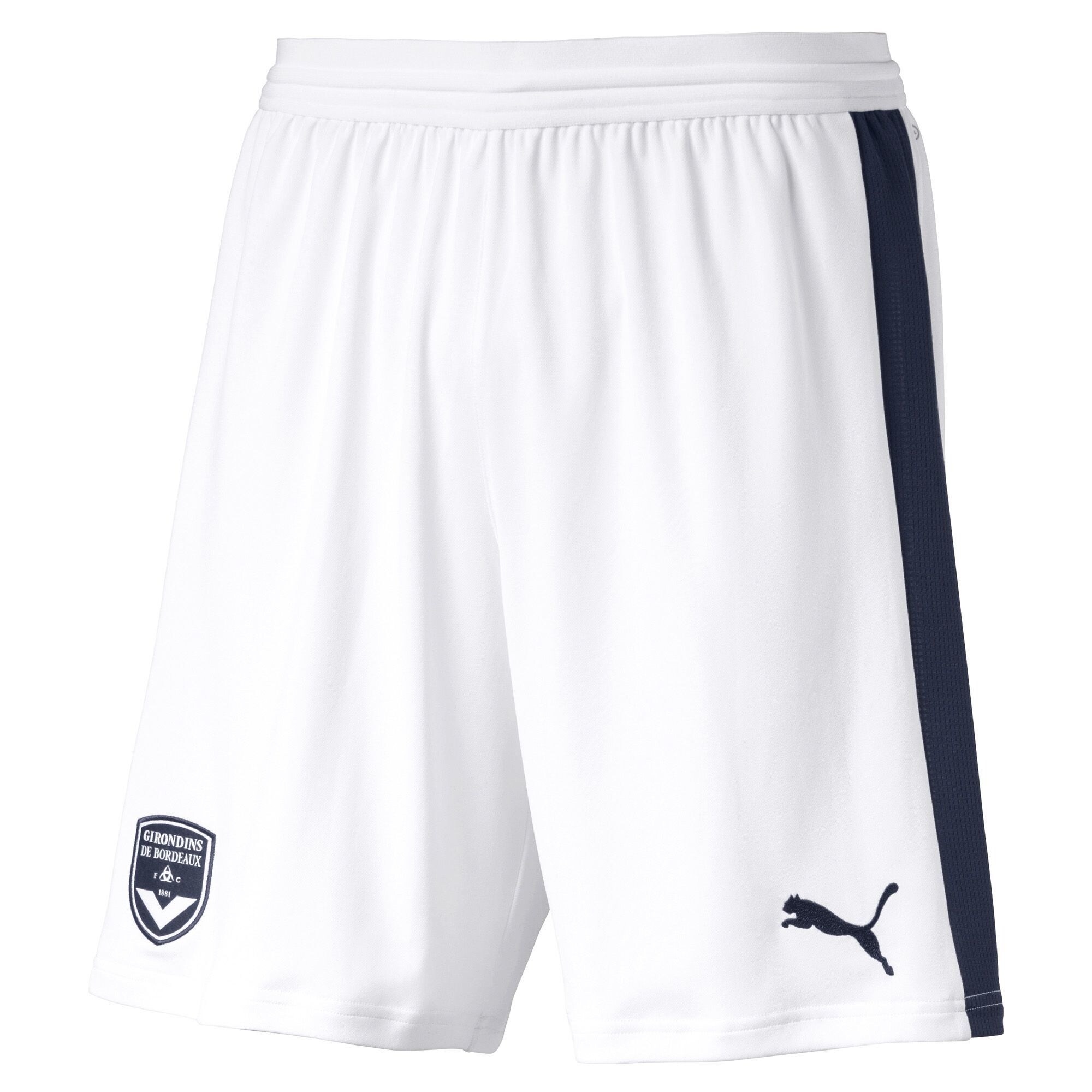 Puma Heren Sportbroek Girondins De Bordeaux Replica Donkerblauw Wit puma kopen in de aanbieding