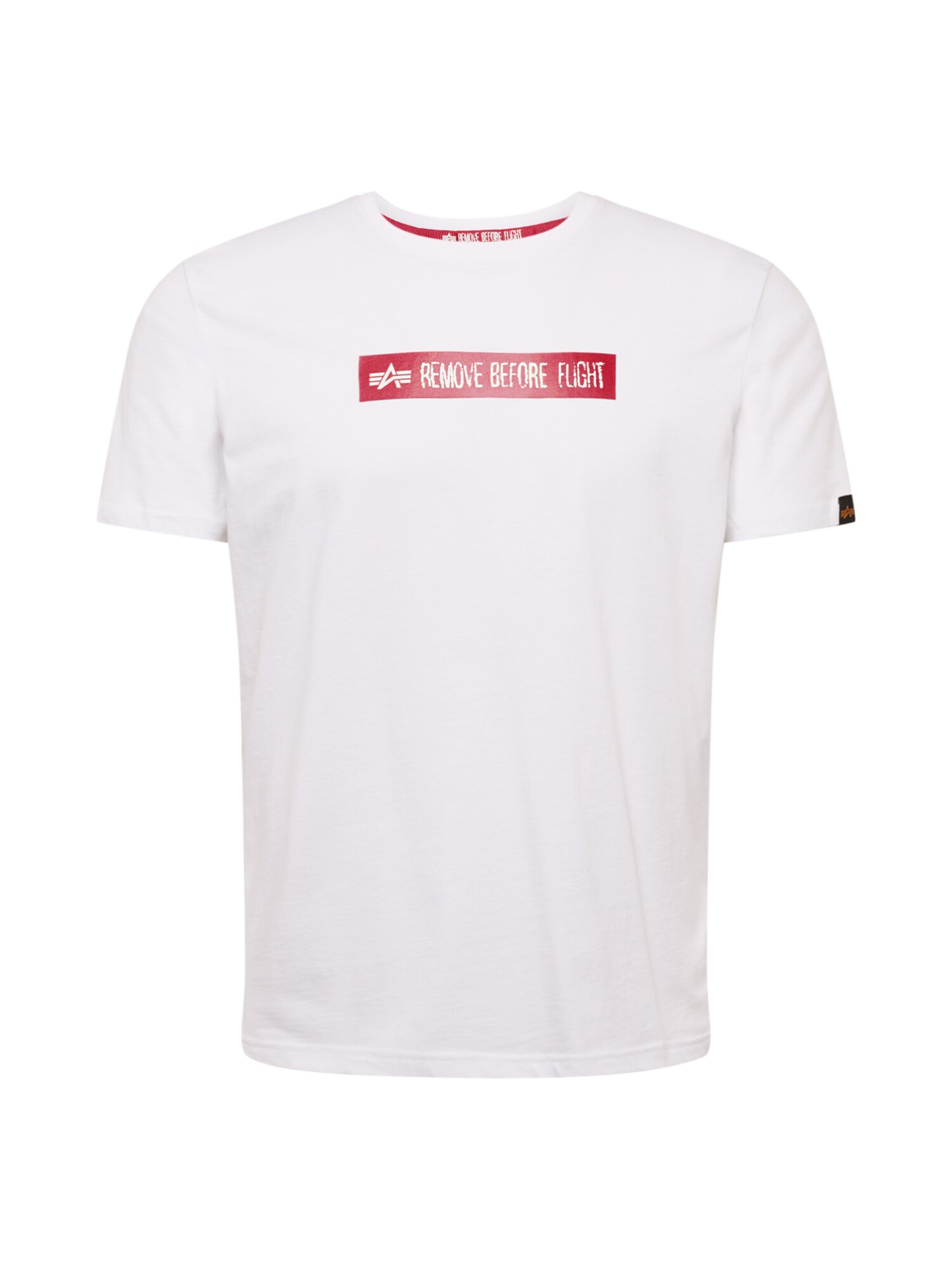 ALPHA INDUSTRIES Marškinėliai 'RBF'  balta