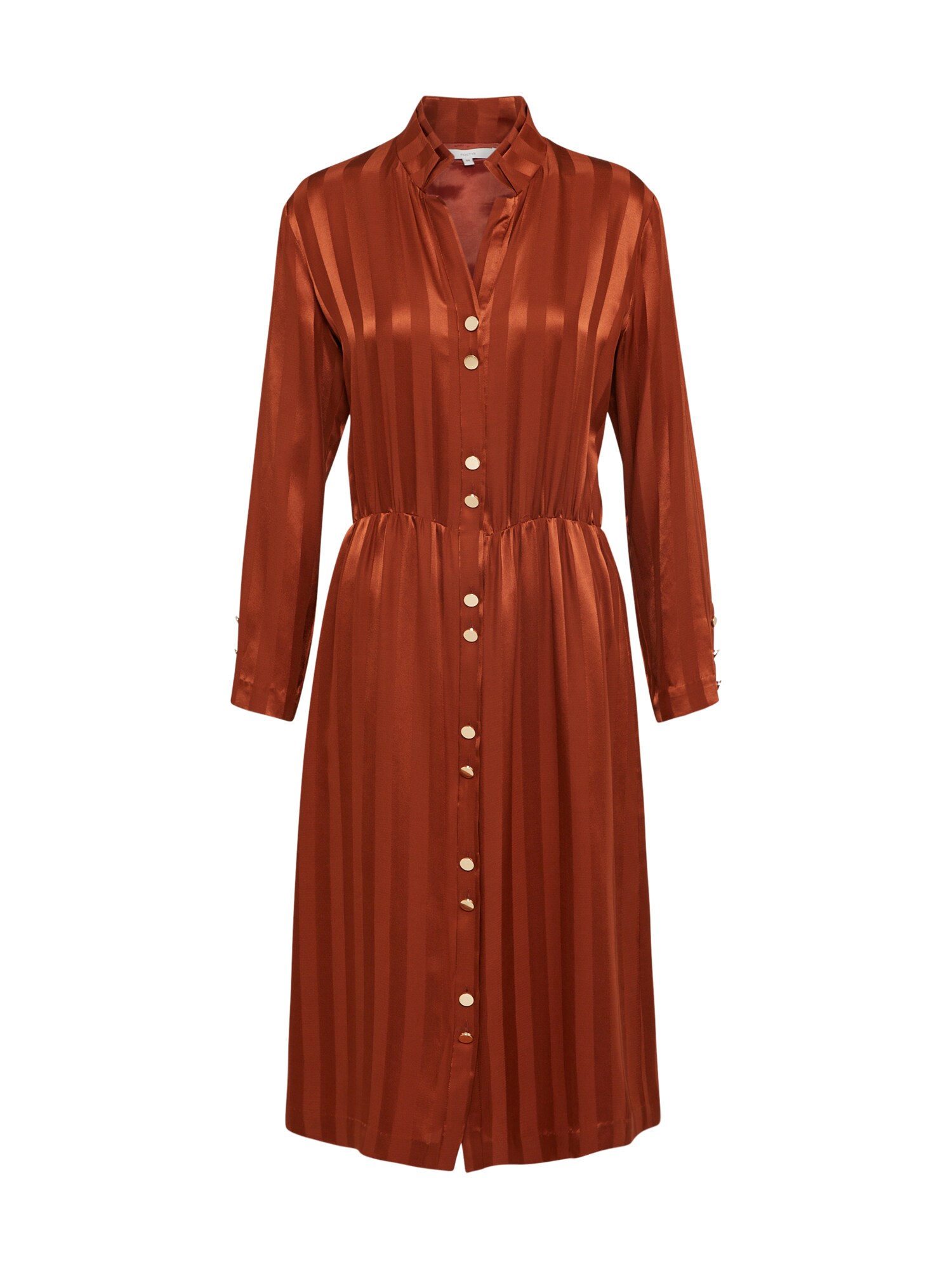 Postyr Dames Blousejurk Roestrood postyr kopen in de aanbieding