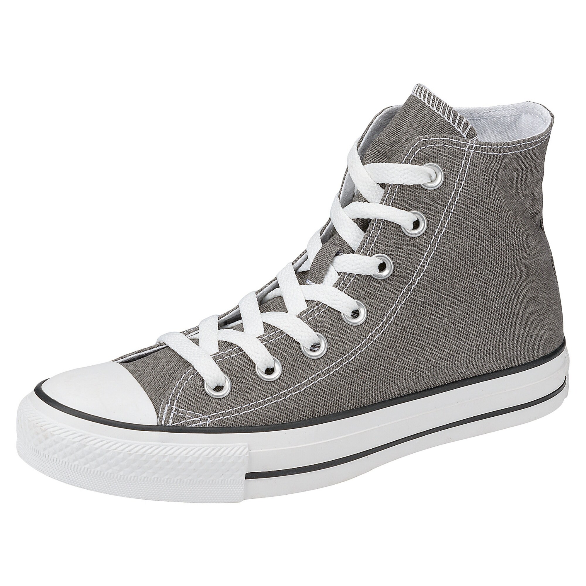 CONVERSE Členkové tenisky 'Chuck Taylor All Star'  sivá / biela