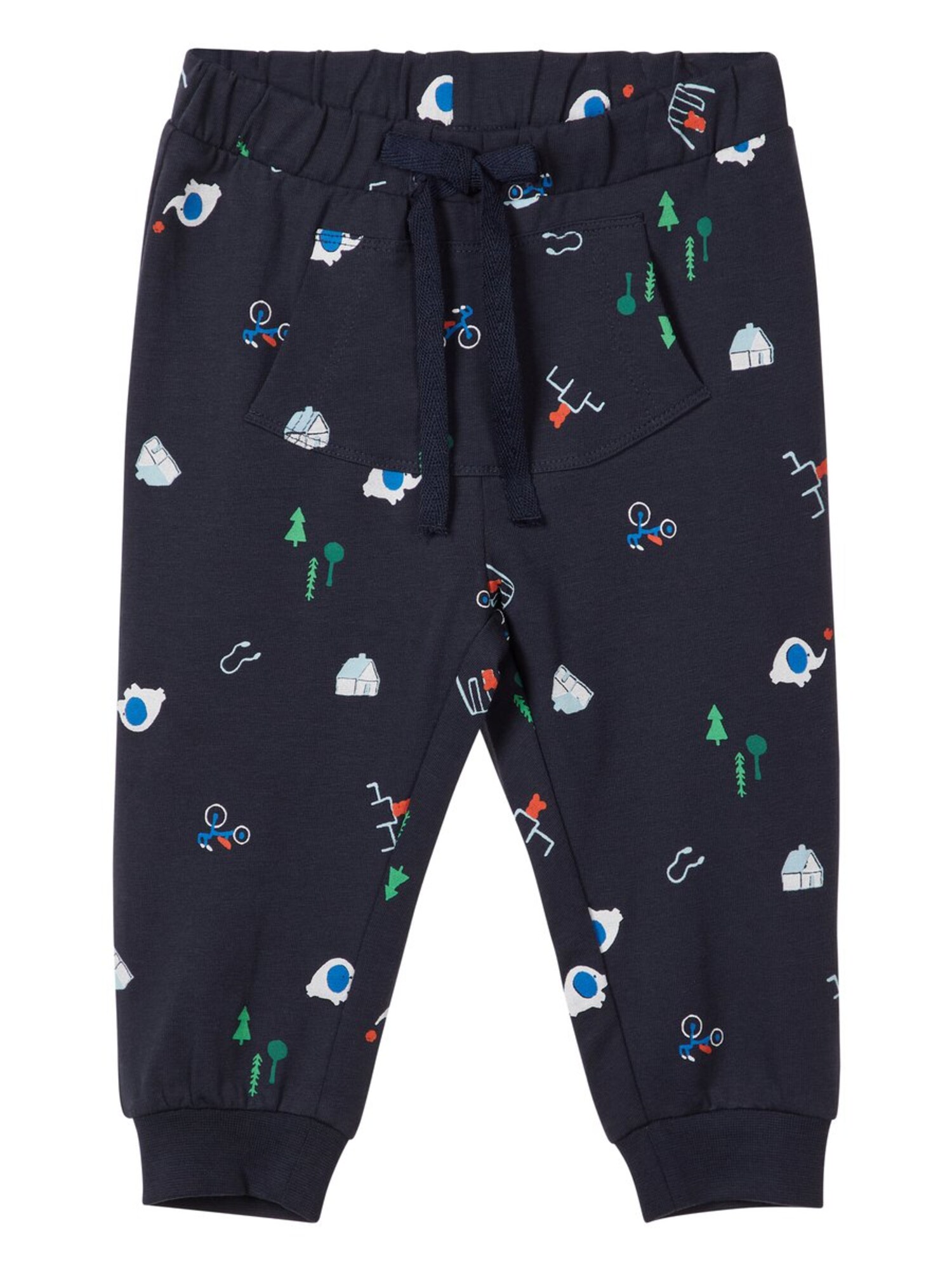 Name It Jongens Broek Ultramarine Blauw Gemengde Kleuren name it kopen in de aanbieding