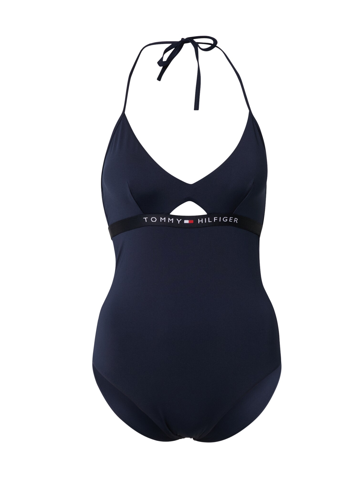 TOMMY HILFIGER Maudymosi kostiumėlis  tamsiai mėlyna jūros spalva