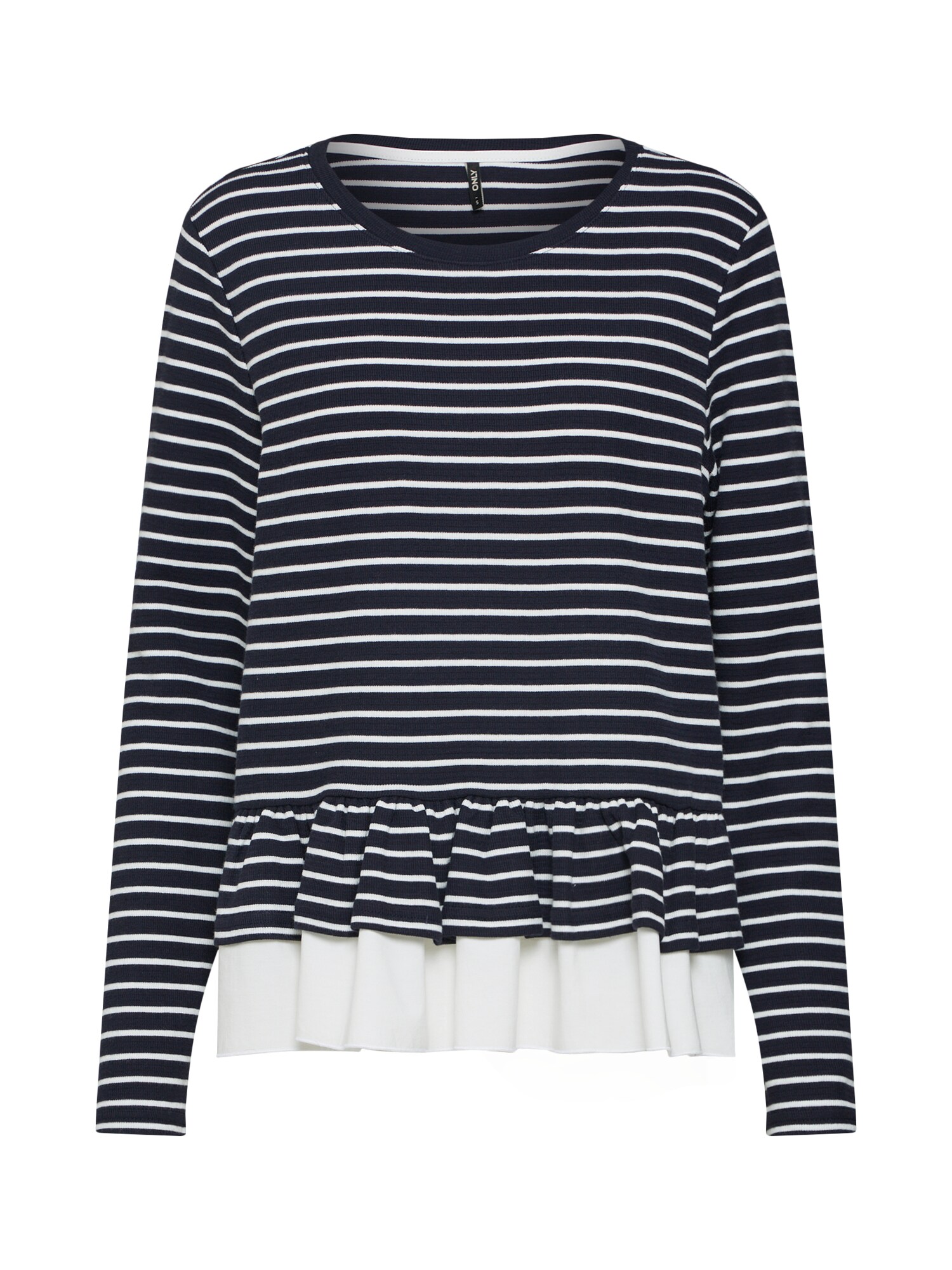 Only Dames Shirt Frida Nachtblauw Wit only kopen in de aanbieding