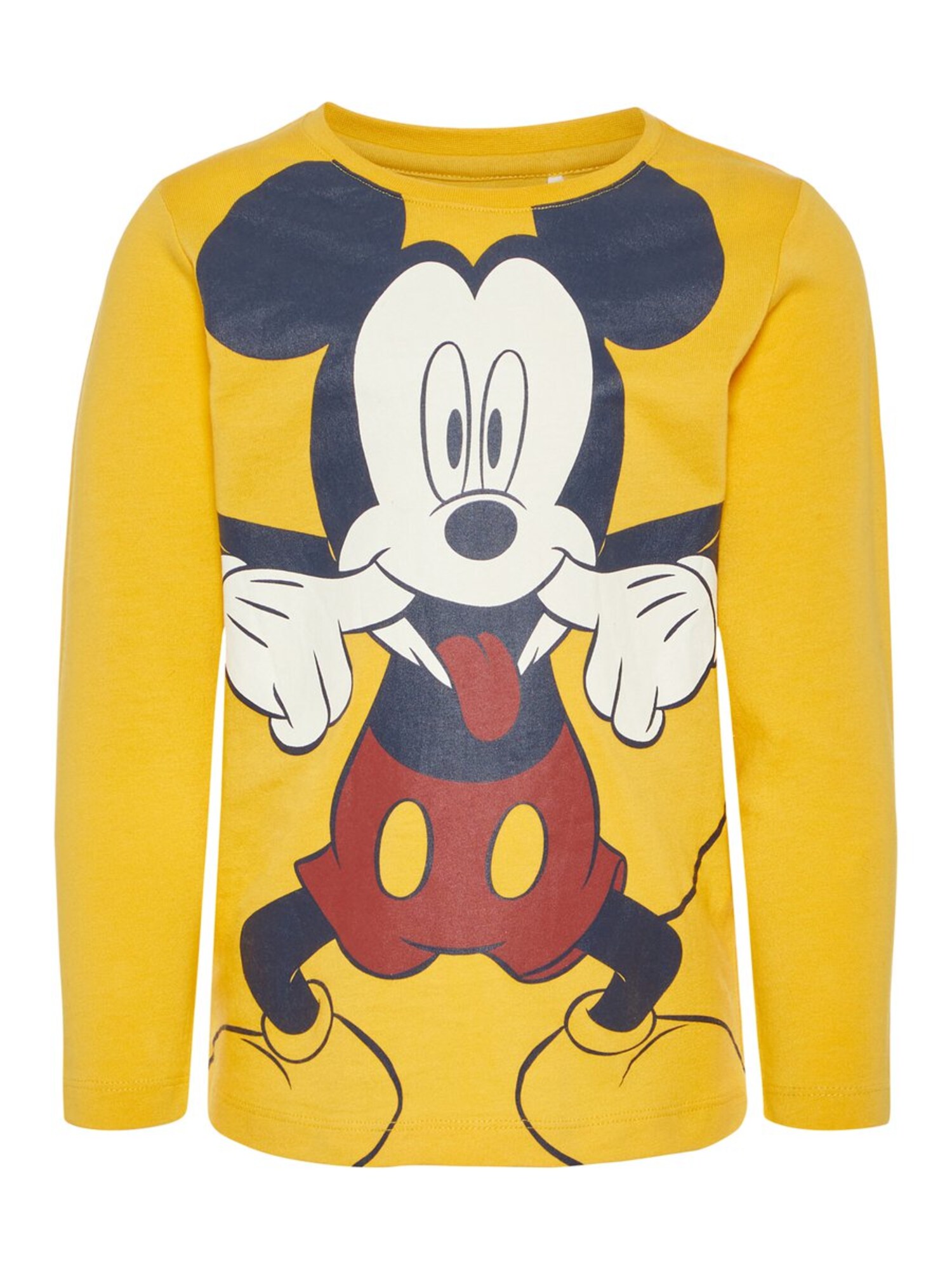 Name It Jongens Shirt Geel Rood Zwart name it kopen in de aanbieding