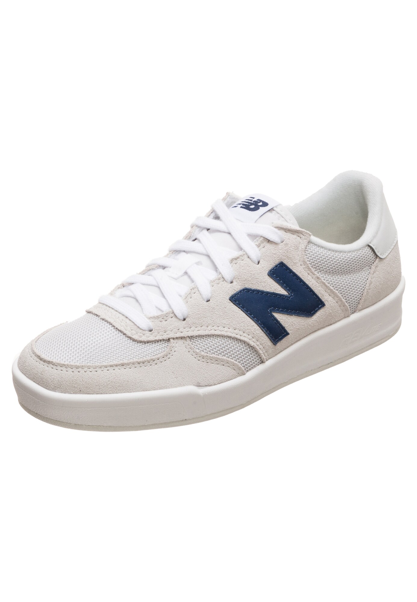 New Balance Dames Sneakers Laag Wrt300 Wn B Beige Donkerblauw Wit new balance kopen in de aanbieding