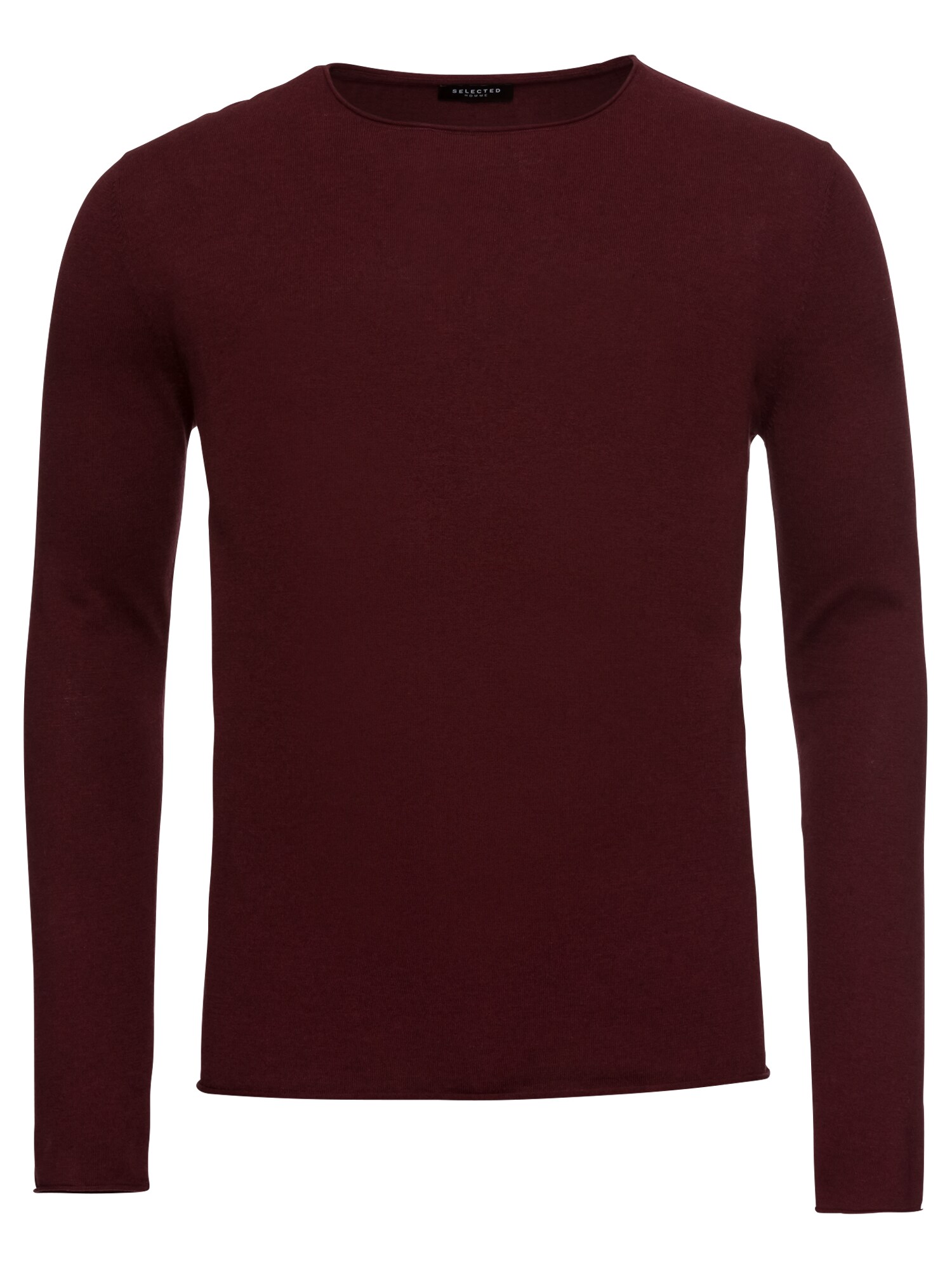 Selected Homme Heren Trui Shddome Crew Neck Noos Bordeaux selected homme kopen in de aanbieding