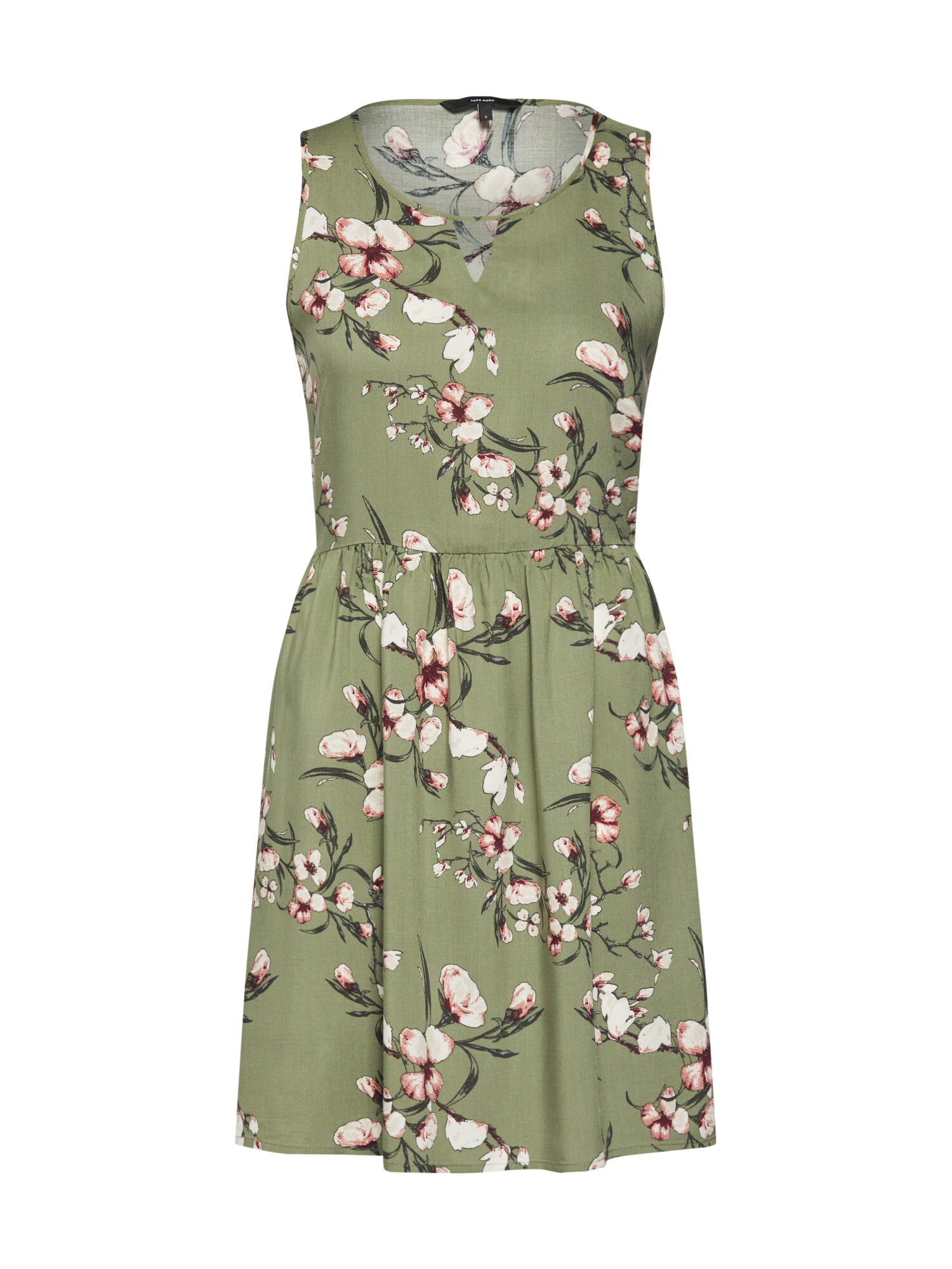 Vero Moda Dames Zomerjurk Groen Rosa vero moda kopen in de aanbieding