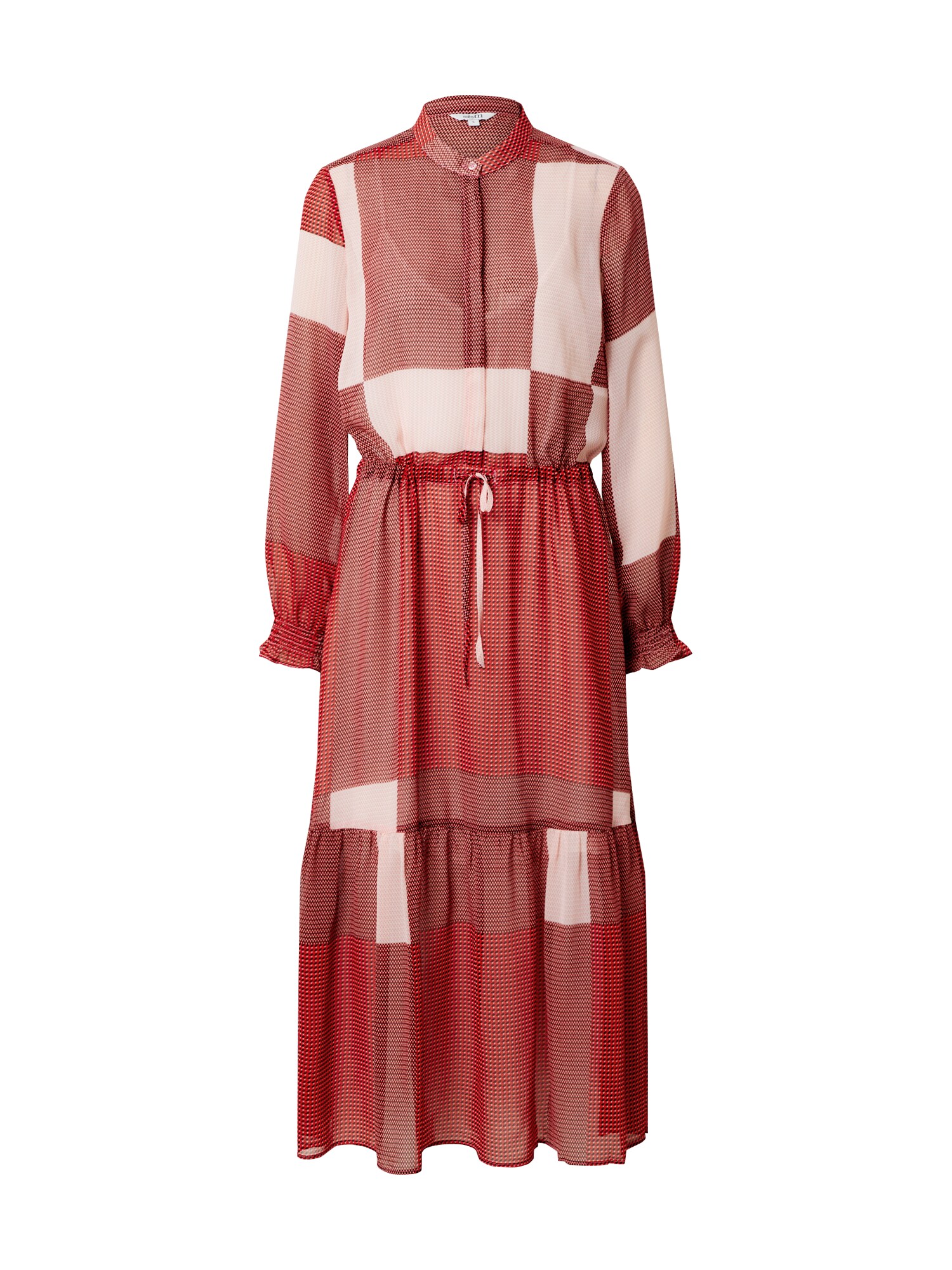 mbym Suknelė 'Diaz'  raudona / rožių spalva / juoda / balta