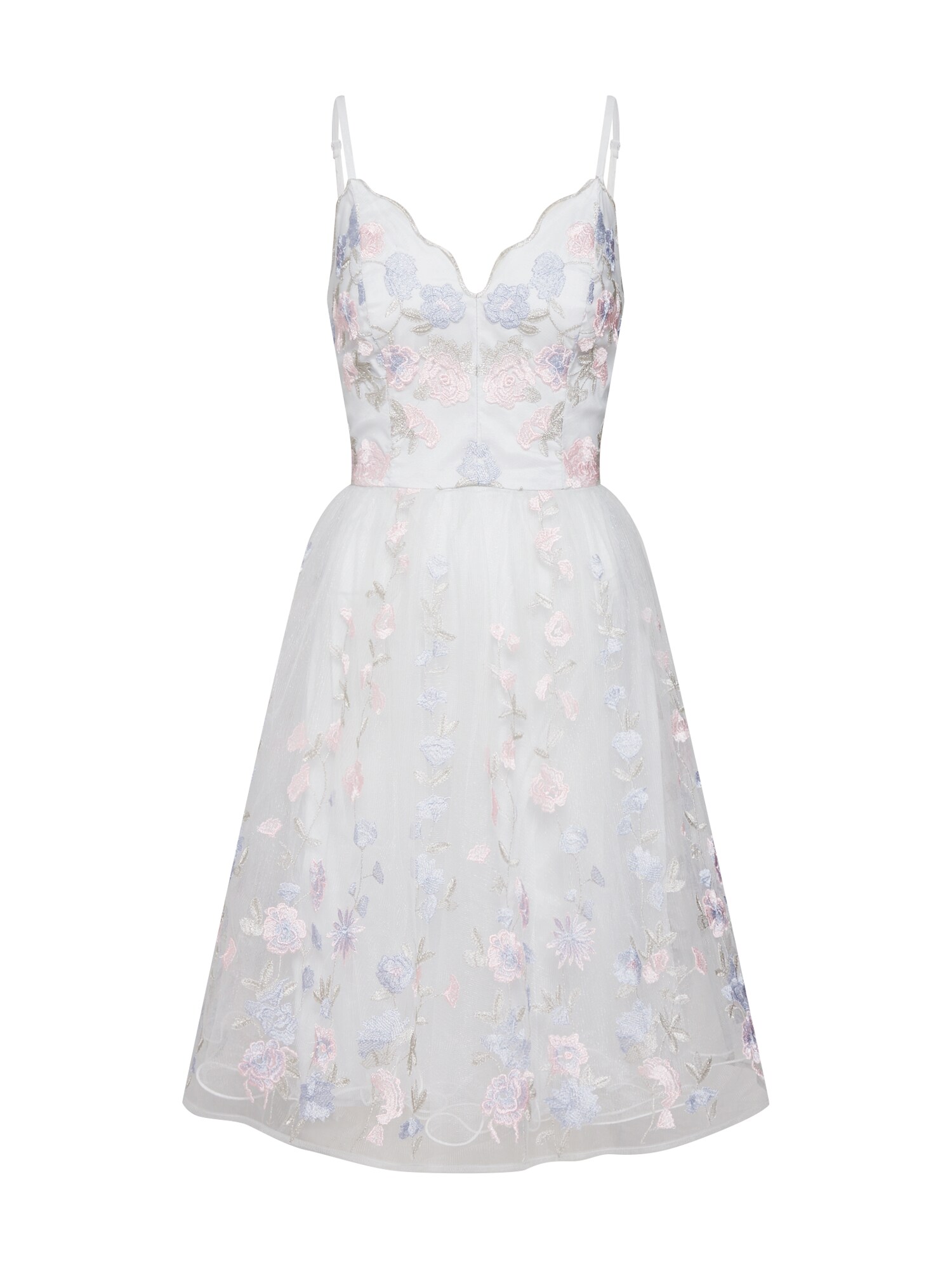 Chi London Dames Jurk Valentine Lichtblauw chi chi london kopen in de aanbieding