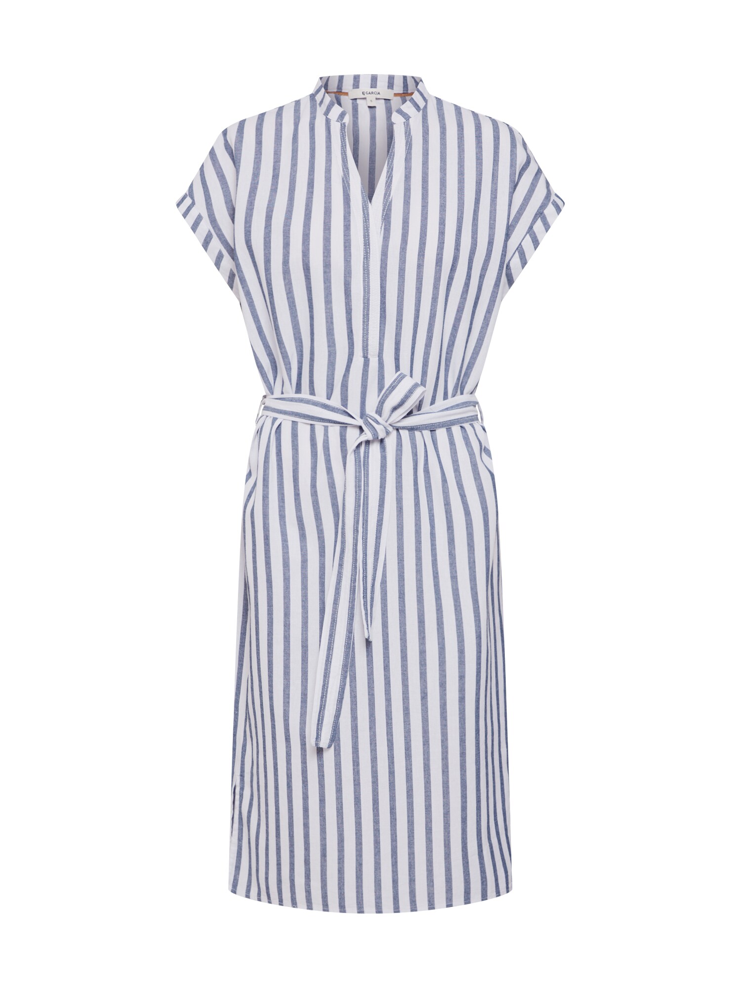 Garcia Dames Zomerjurk Blauw Wit garcia kopen in de aanbieding