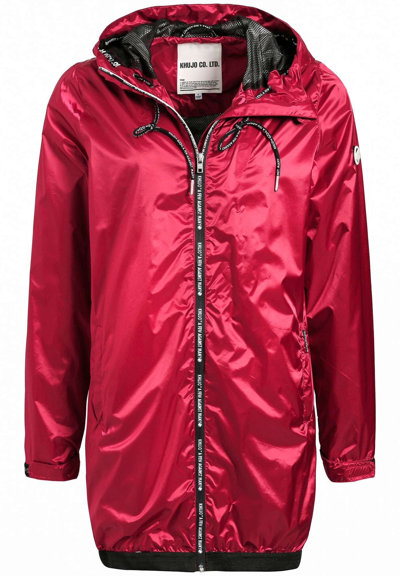 Khujo Dames Tussenjas Nixie Cranberry Wit khujo kopen in de aanbieding