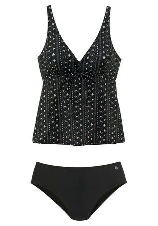 LASCANA, Tankini 'Scary', fekete