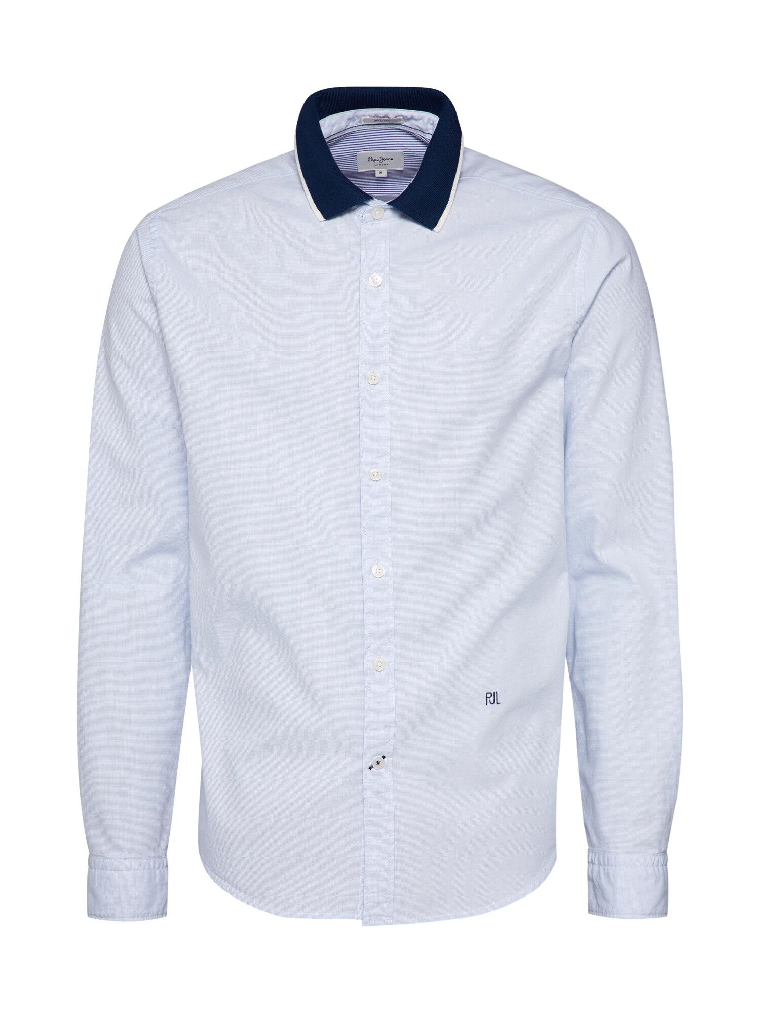 Pepe Jeans Heren Overhemd Jordan Lichtblauw pepe jeans kopen in de aanbieding