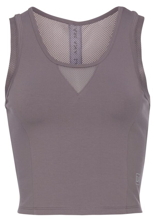 LASCANA ACTIVE, Sport top, szürke, 1 kép a 4 közül