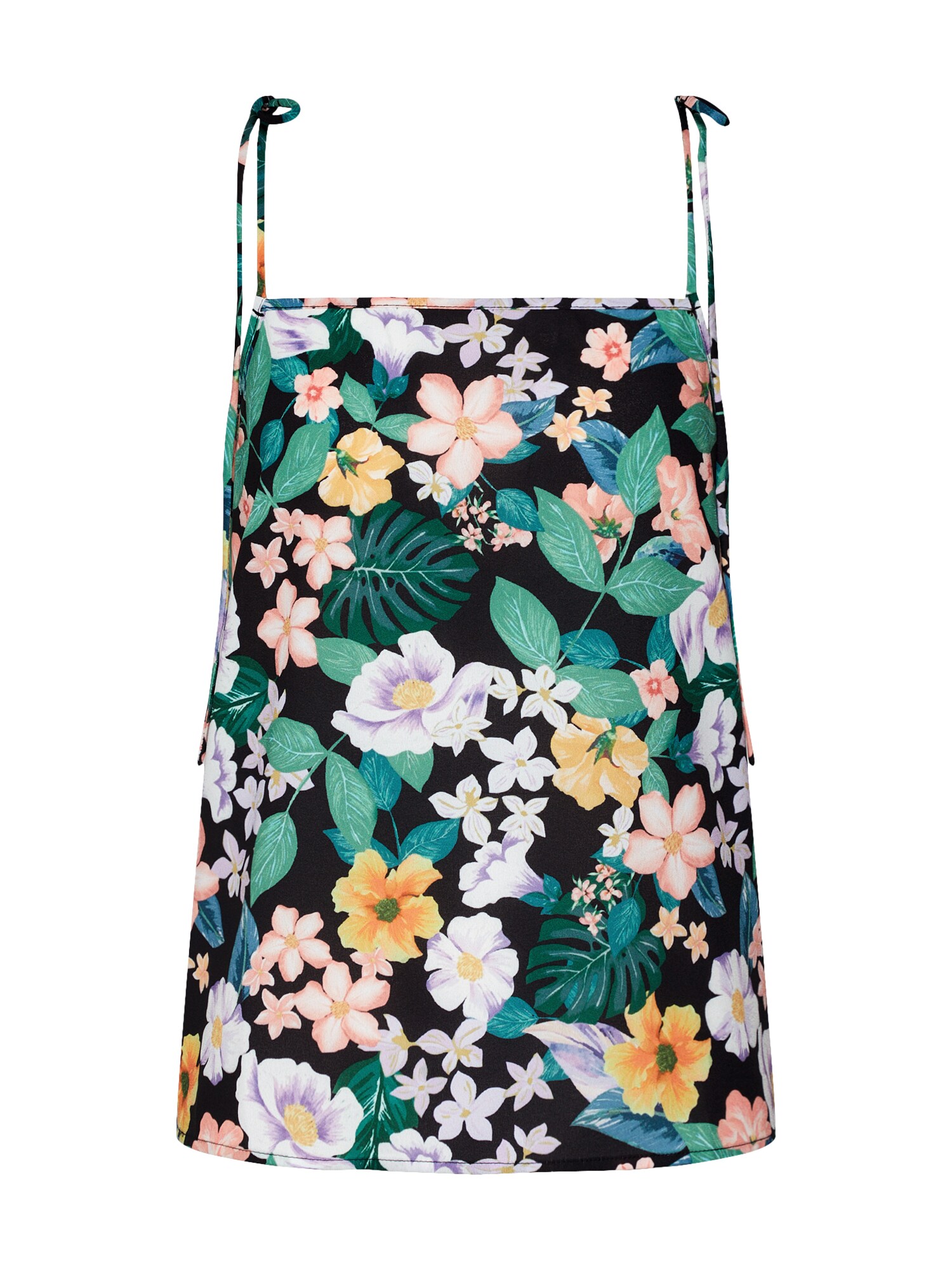 Fashion Union Dames Top Sinita Gemengde Kleuren Zwart fashion union kopen in de aanbieding