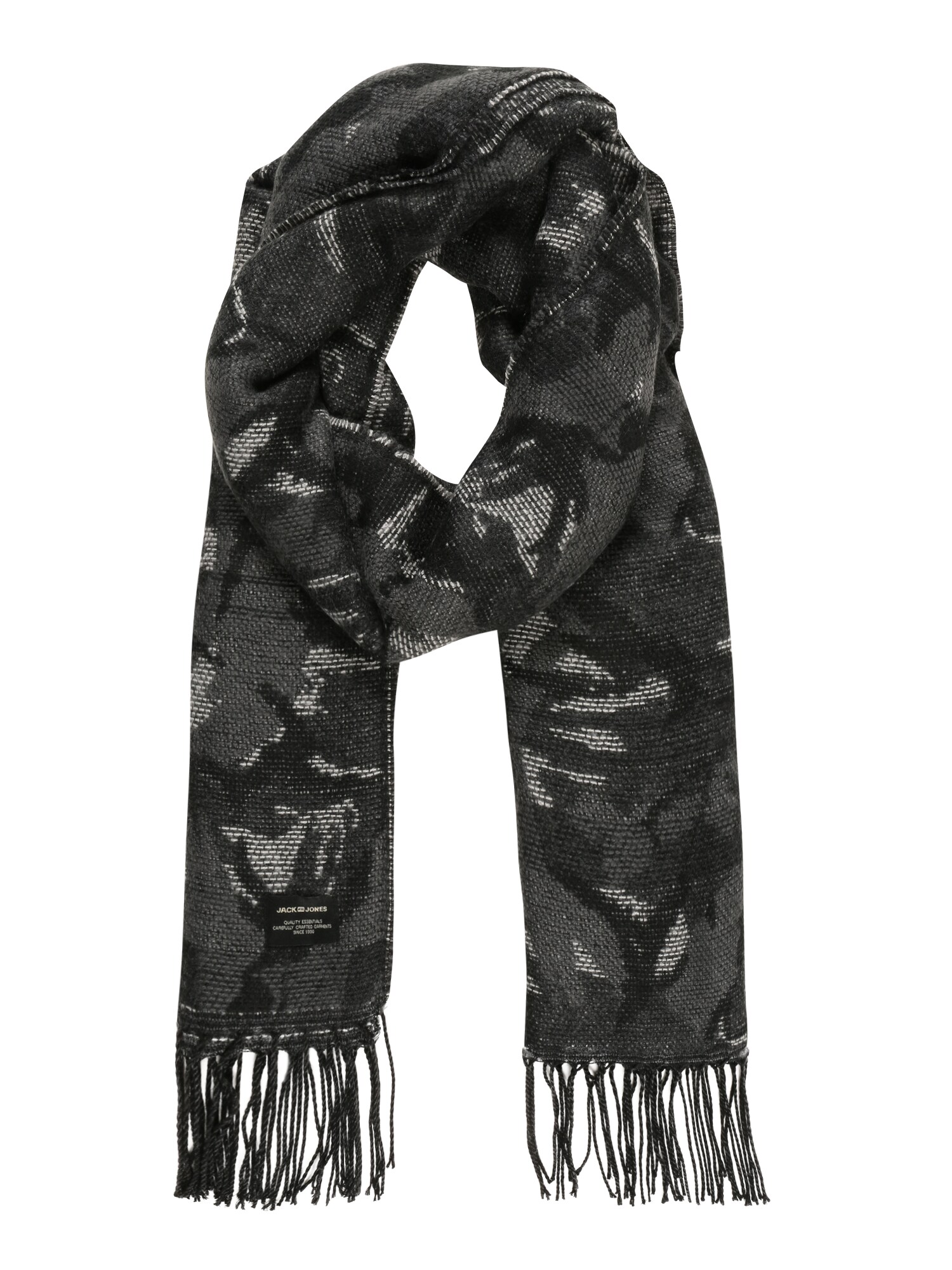 Jack And Jones Heren Sjaal Jaclenny Lichtgrijs Donkergrijs jack and jones kopen in de aanbieding