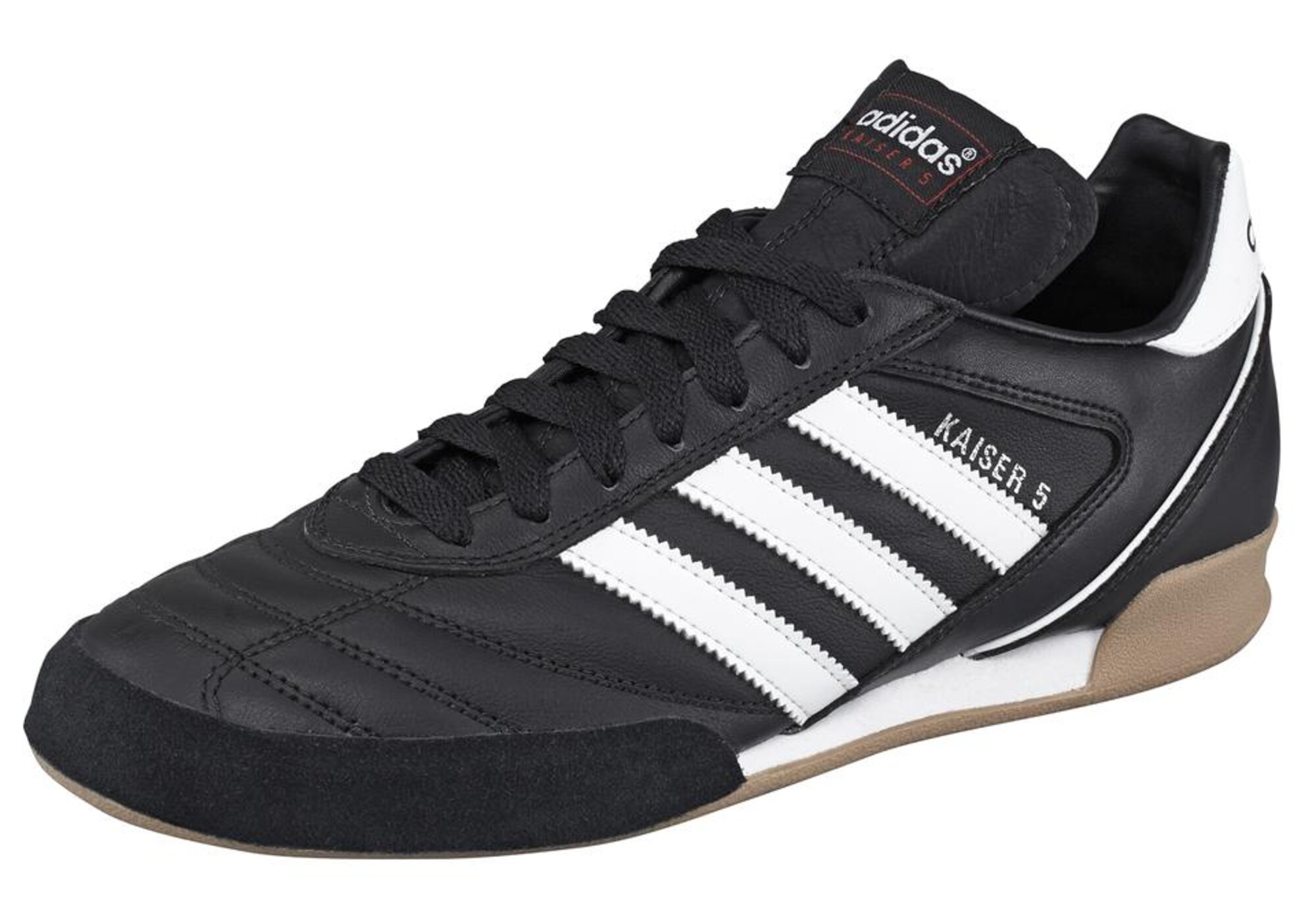 Adidas Performance Heren Voetbalschoen Kaiser 5 Goal Zwart Wit adidas performance kopen in de aanbieding
