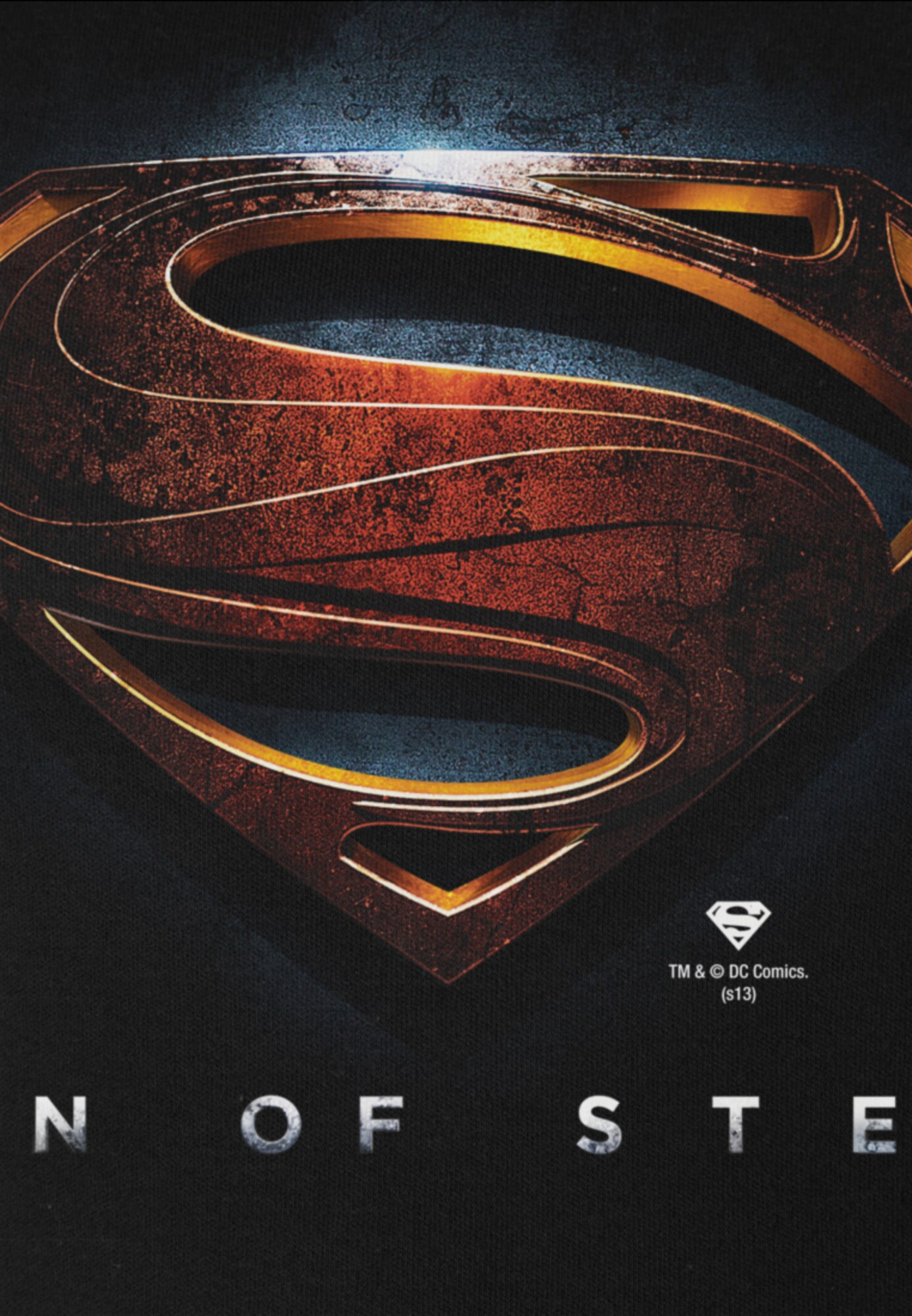 Thumbnail - T-Shirt "Superman - Man Of Steel"