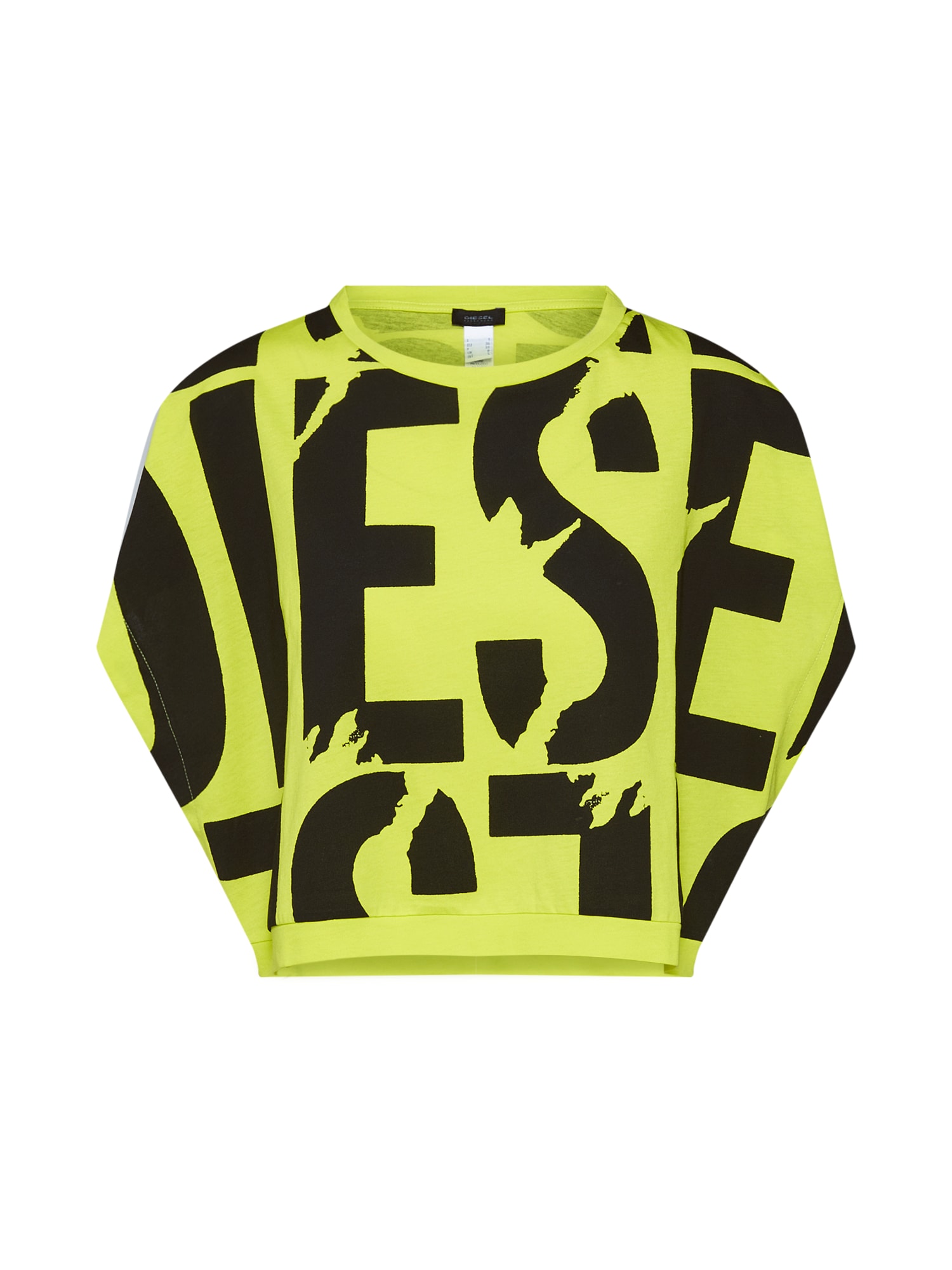 Diesel Dames Shirt Bfowt Ney Geel diesel kopen in de aanbieding