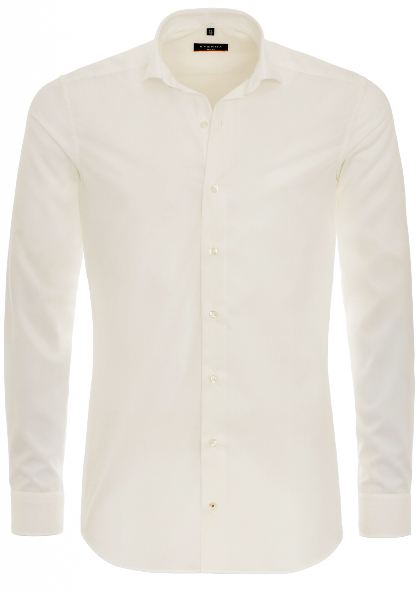 Eterna Heren Zakelijk Overhemd Beige eterna kopen in de aanbieding