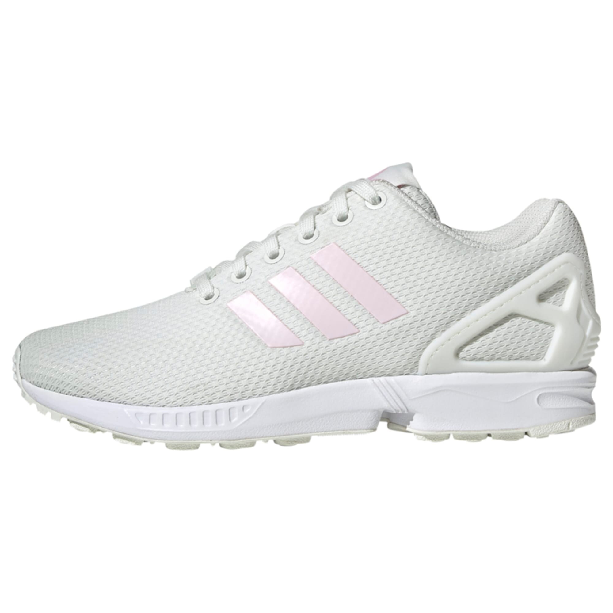 ADIDAS ORIGINALS Sportbačiai be auliuko 'ZX Flux'  pastelinė rožinė / natūrali balta