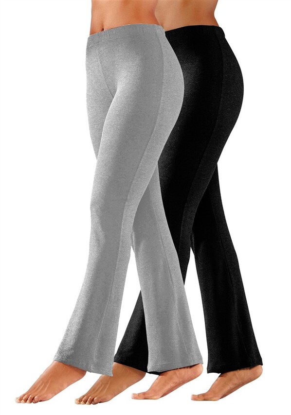 VIVANCE, Leggings, szürke & fekete, 4 kép a 4 közül