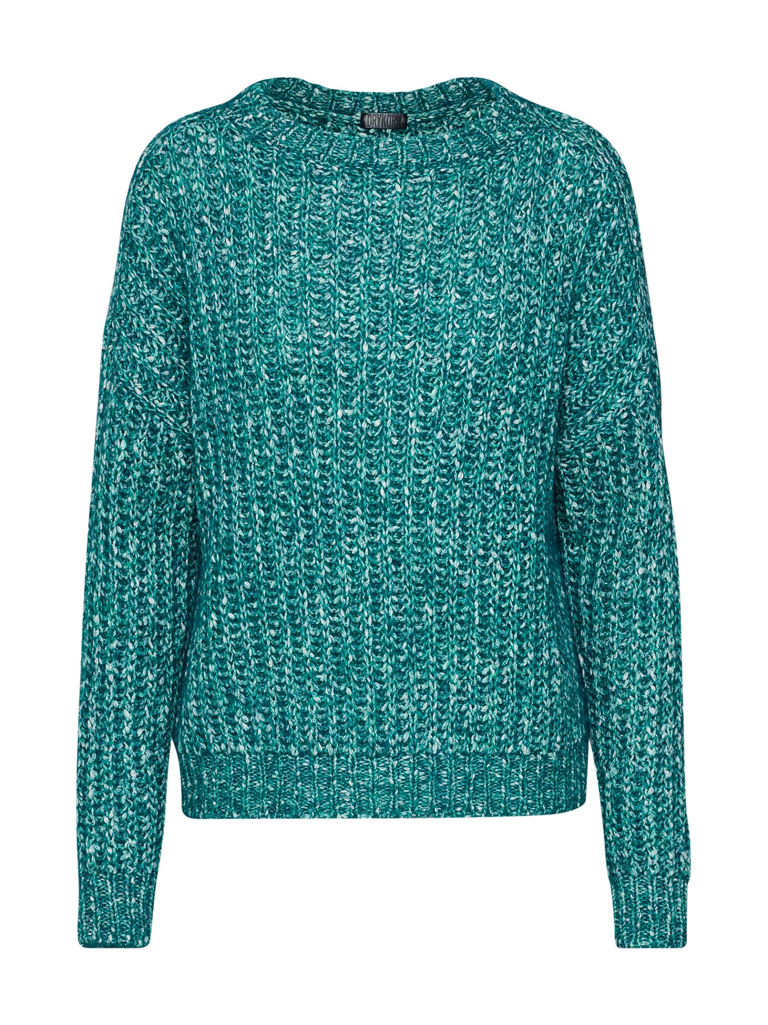 Drykorn Dames Trui Nola Groen drykorn kopen in de aanbieding
