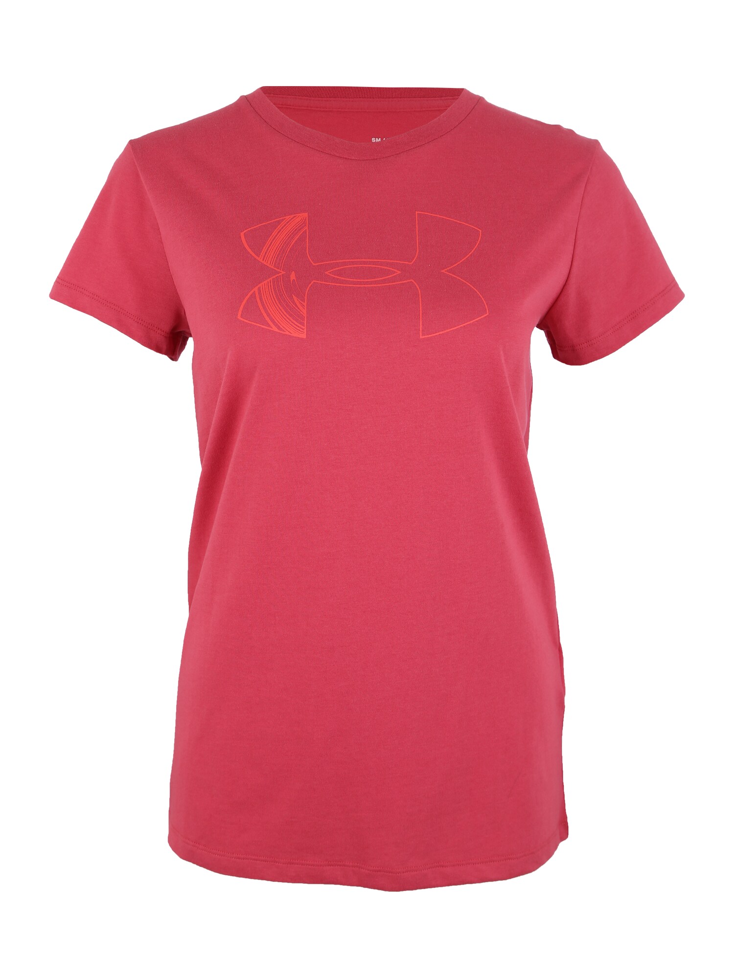 Under Armour Dames Functioneel Shirt Graphic Bl Classic Crew Rood under armour kopen in de aanbieding