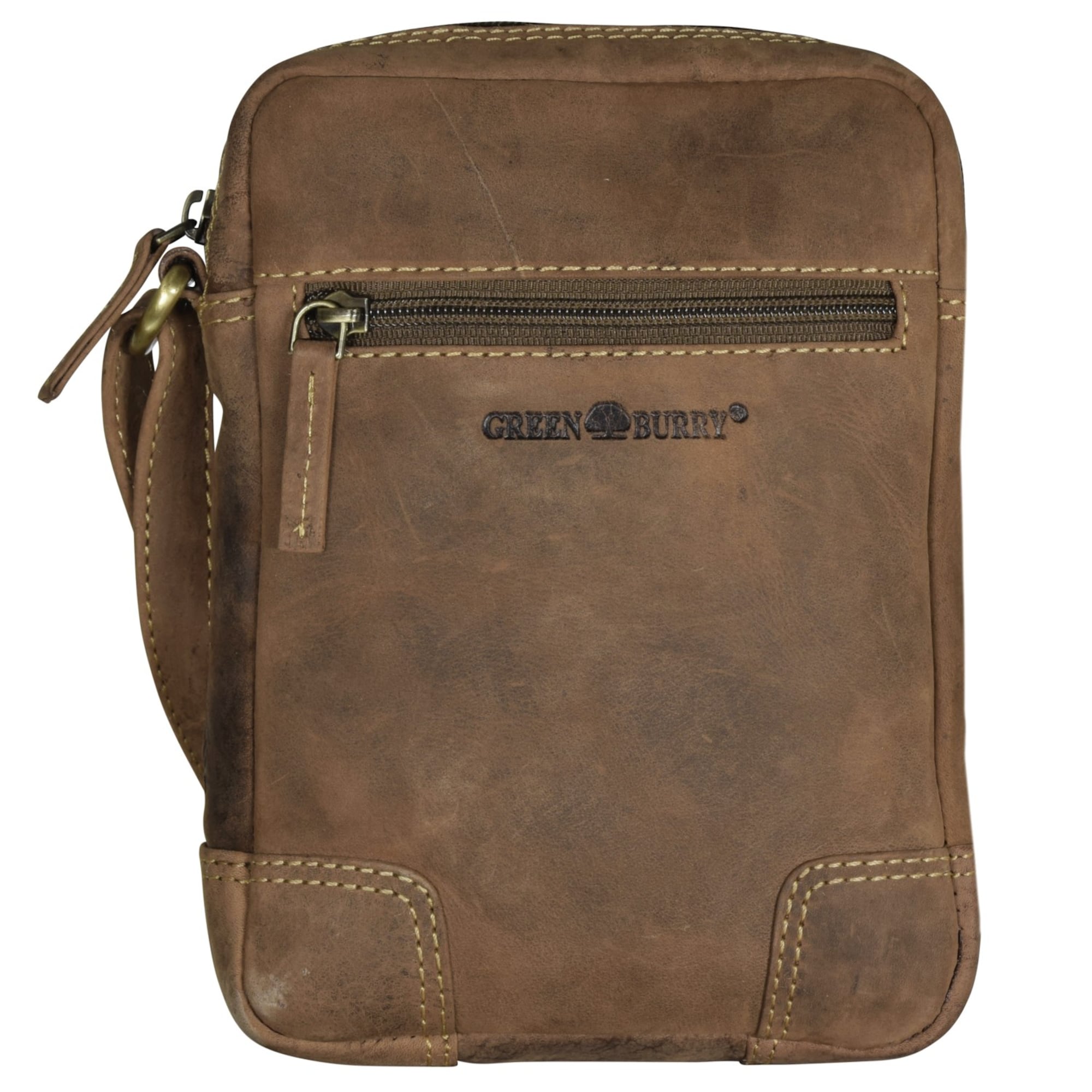Greenburry Schoudertas 'Vintage 1832' Bruin