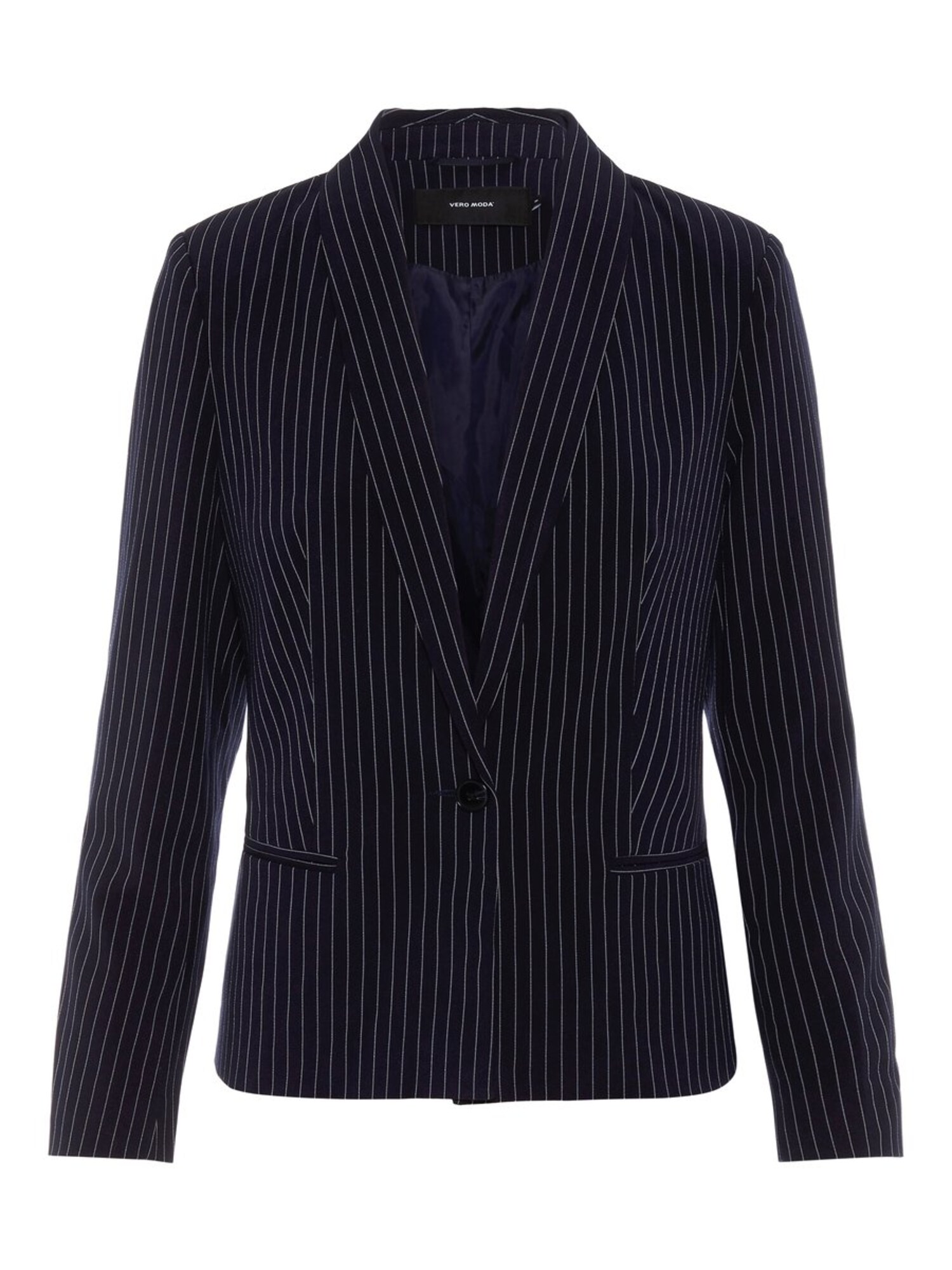 Vero Moda Dames Blazers Donkerblauw Lichtgrijs vero moda kopen in de aanbieding