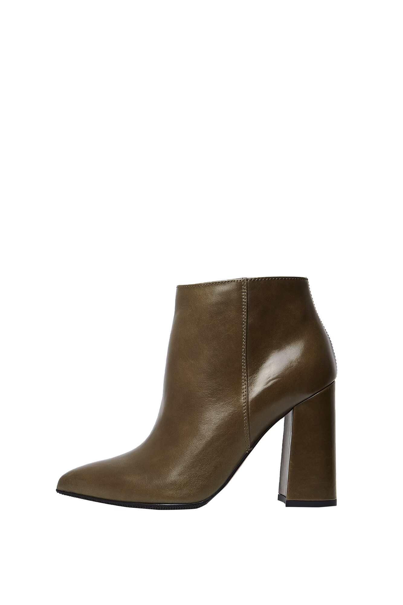 Risa Dames Enkellaarsje Kaki risa kopen in de aanbieding