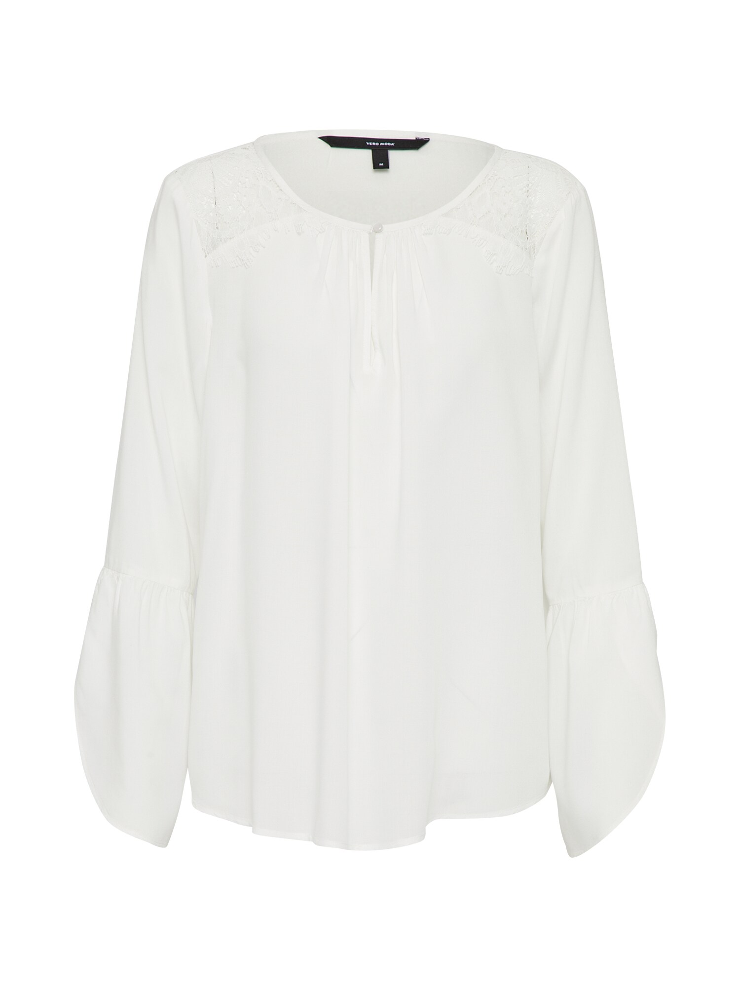 Vero Moda Dames Blouse Ina Wit vero moda kopen in de aanbieding