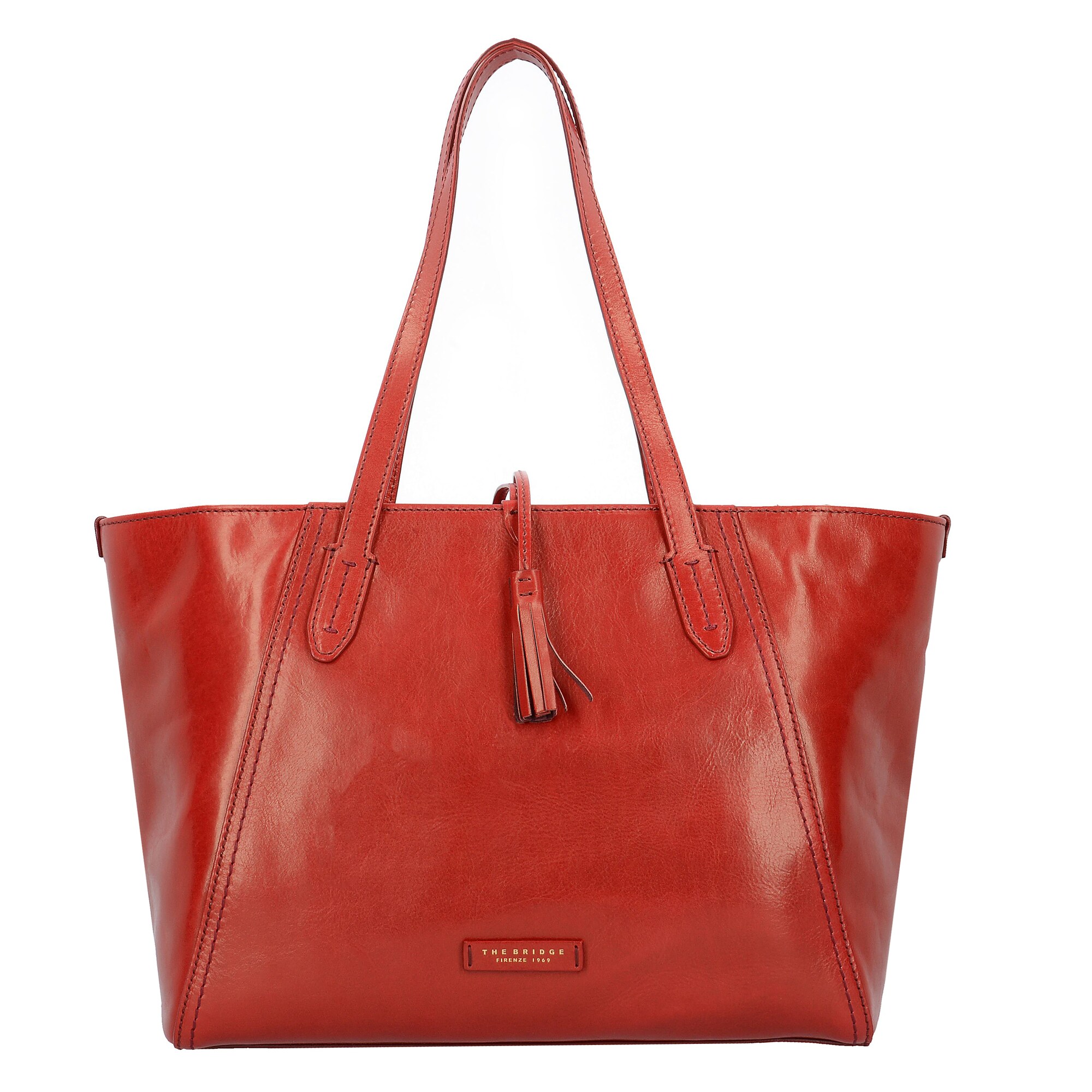 The Bridge Dames Shopper Florentin Rood the bridge kopen in de aanbieding