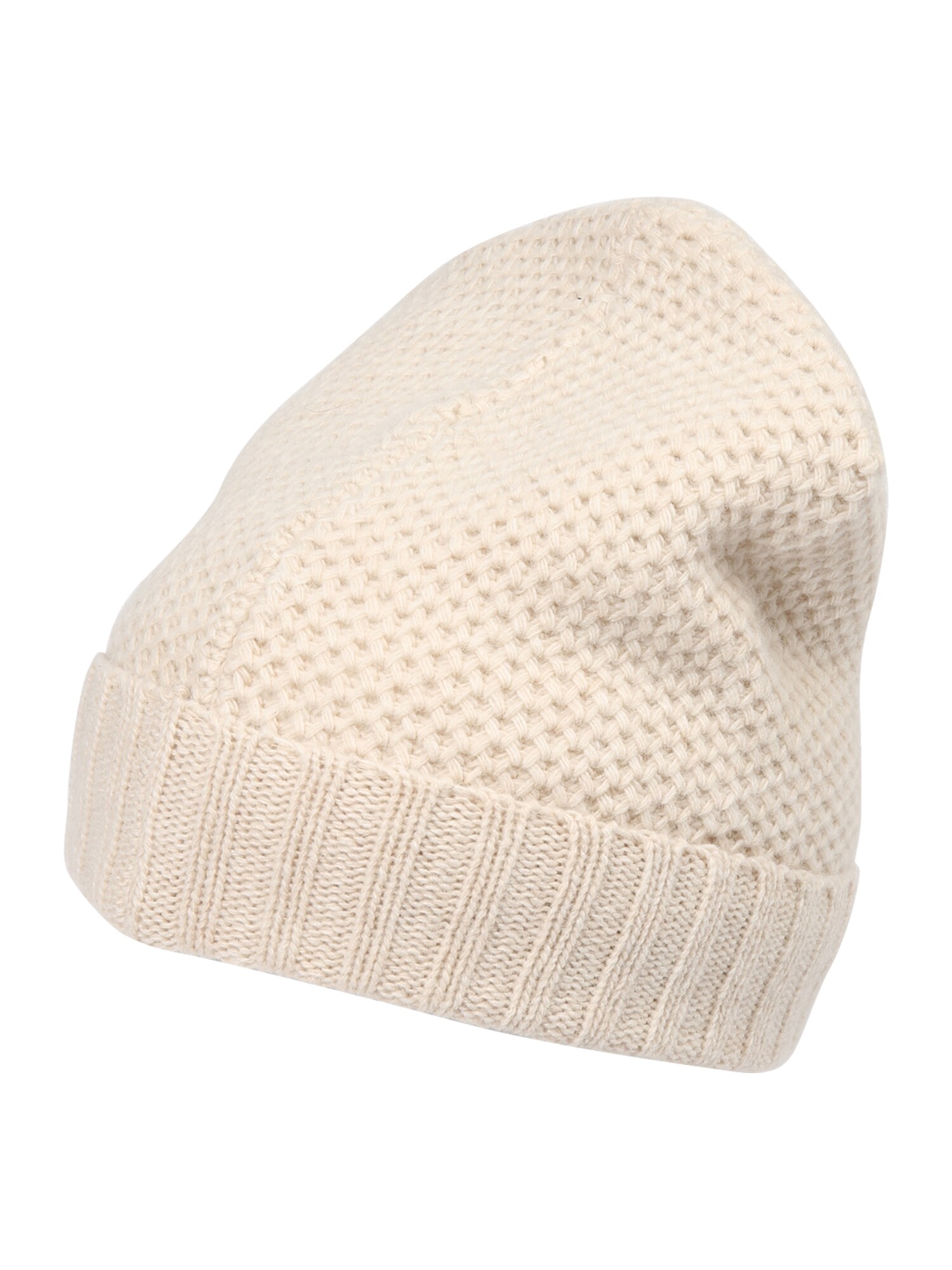 DAN FOX APPAREL Megzta kepurė 'Malik'  smėlio