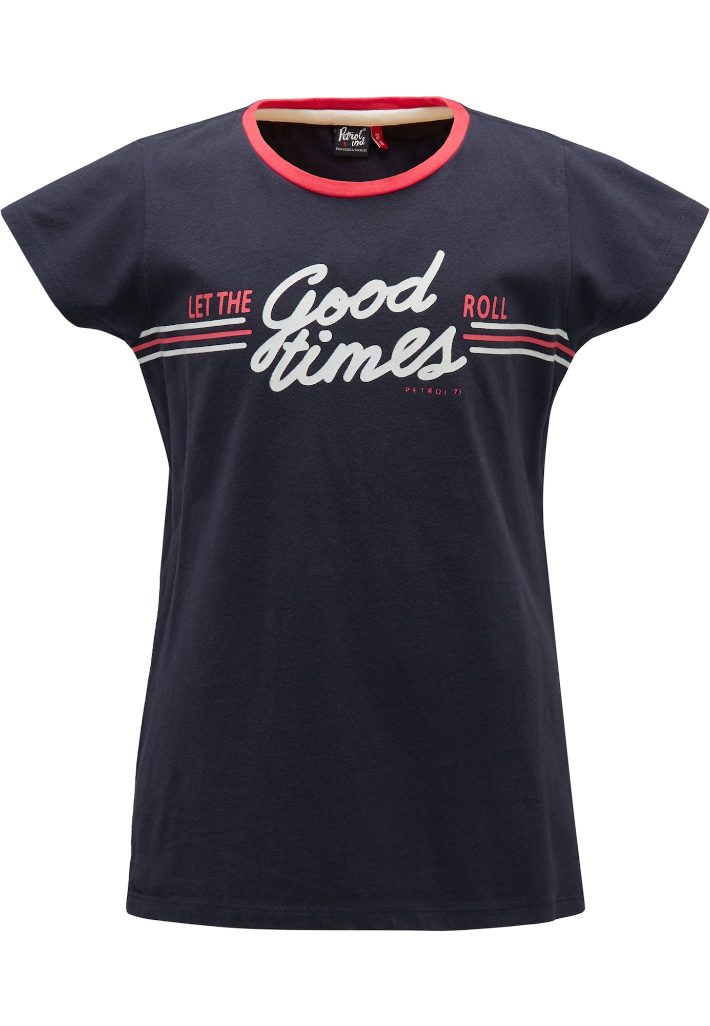 Petrol Industries Meisjes Shirt Navy Gemengde Kleuren petrol industries kopen in de aanbieding